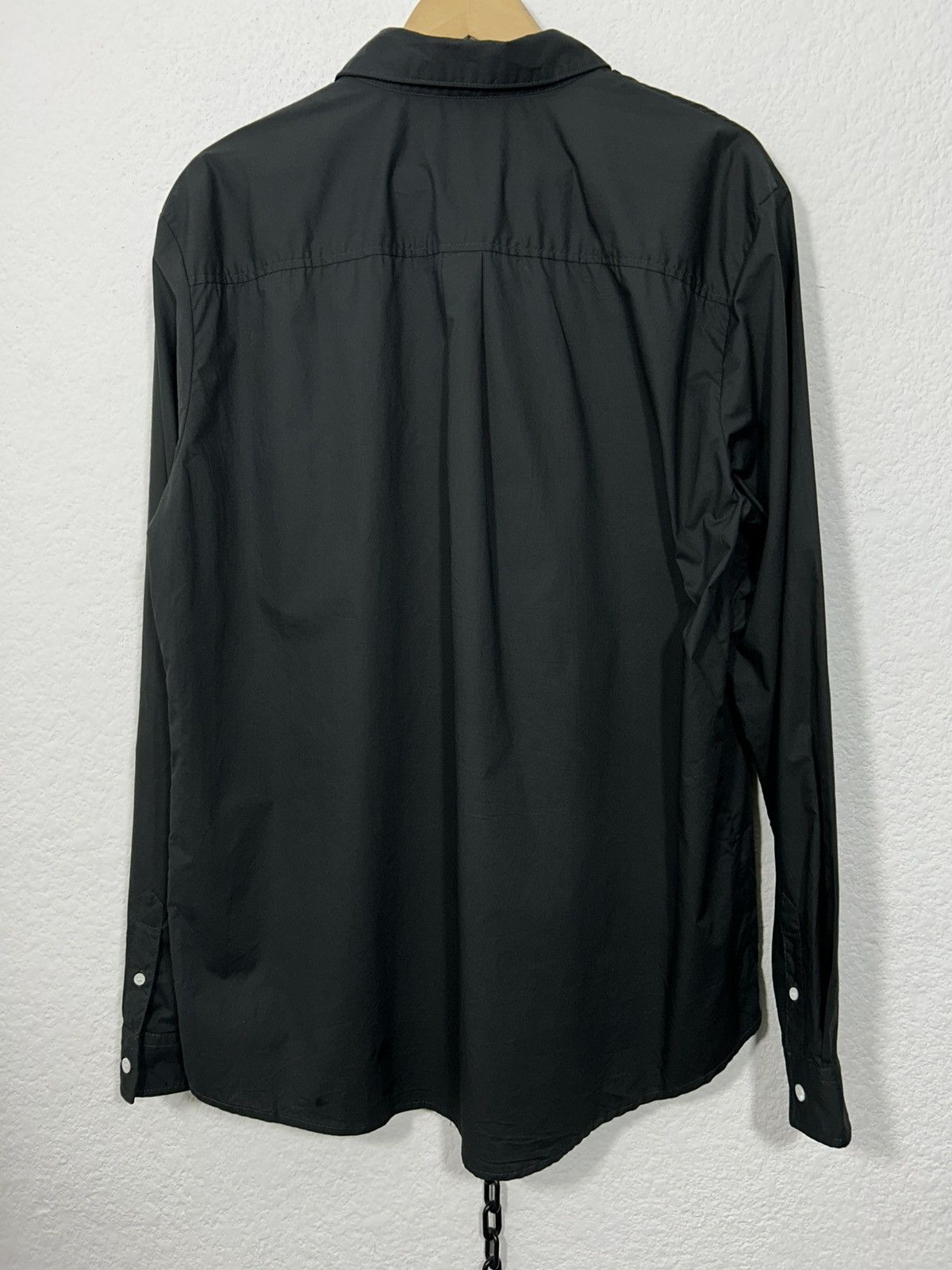 A.P.C. A.P.C. Chemise Clement Anthracite Size US XXL / EU 58 / 5 - 2 Thumbnail