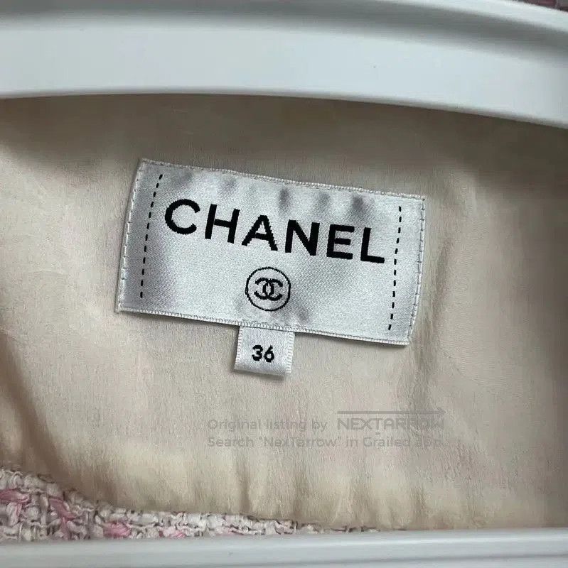 Chanel Chanel Pink Cotton Cardigan for Women . Size XXS / US 00 / IT 34 - 3 Thumbnail