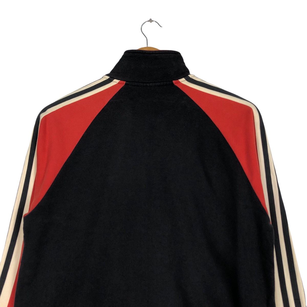 Adidas Adidas Vintage Three Stripe Sweater Jacket 90s Streetwear Size US S / EU 44-46 / 1 - 8 Thumbnail
