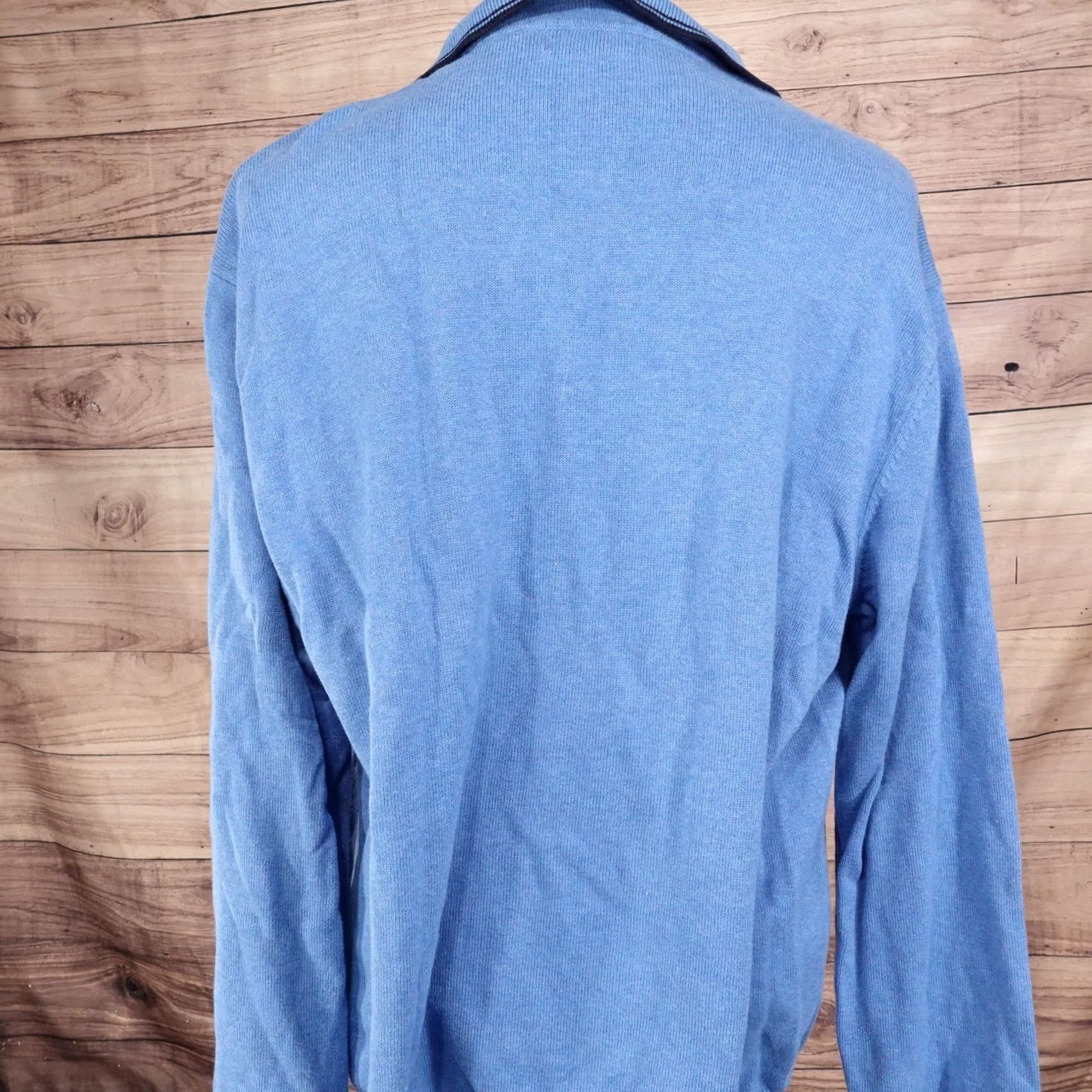 Chaps CHAPS BLUE LONG SLEEVE PULLOVER SWEATER MENS SIZE 2XL XXL Size US XXL / EU 58 / 5 - 4 Thumbnail