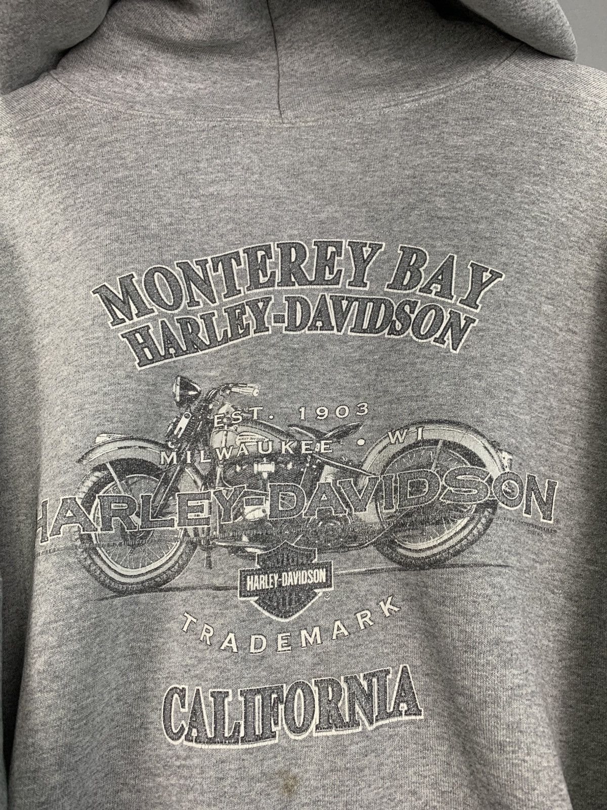 Harley Davidson × Vintage Vintage Harley Davidson Hoodie Size US L / EU 52-54 / 3 - 13 Thumbnail