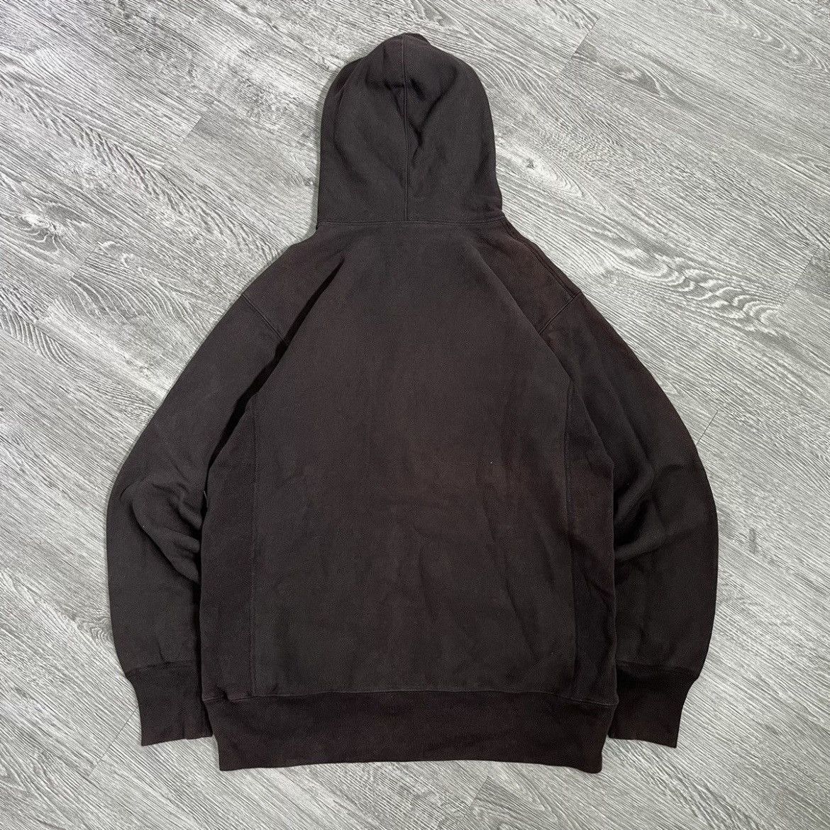 Supreme Supreme Spell Out Hoodie Early 2000s Brown Size US XL / EU 56 / 4 - 5 Thumbnail