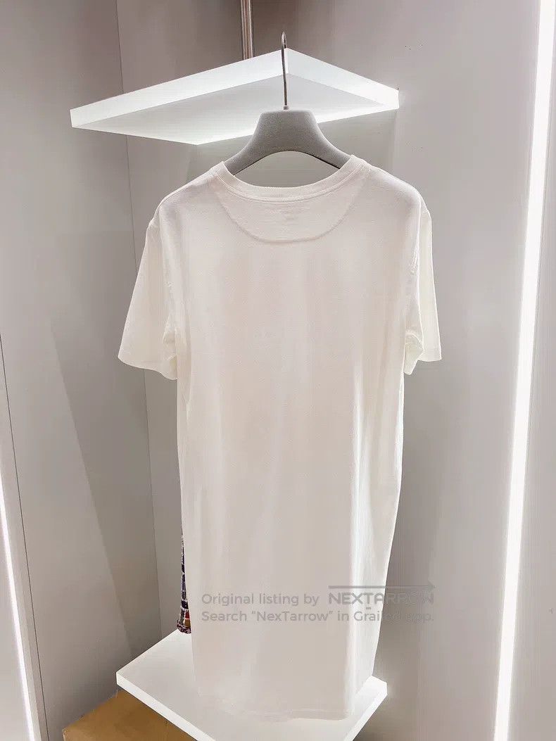 Hermes Hermes Long White T-Shirt Size XS / US 0-2 / IT 36-38 - 4 Thumbnail