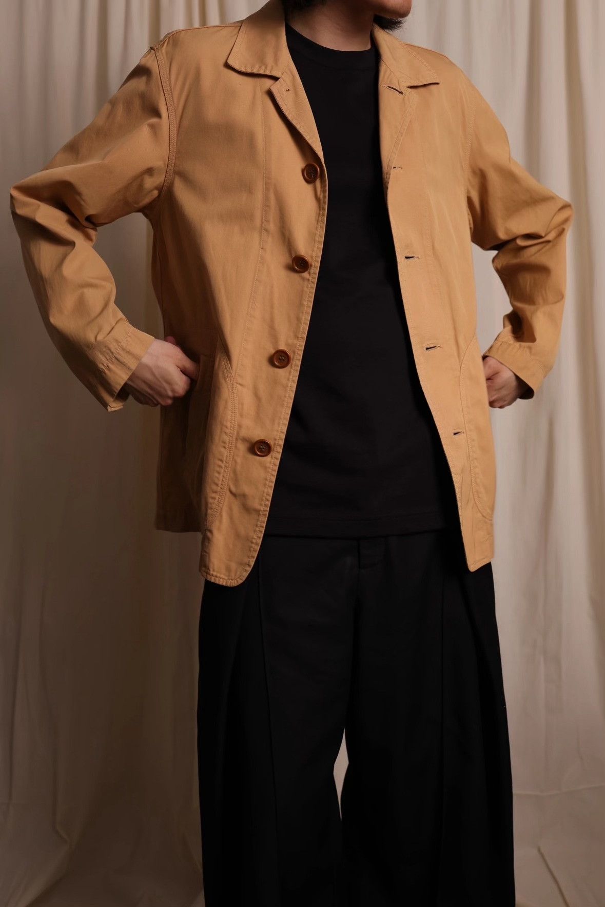 Issey Miyake Issey Miyake 90s Main Line Safari Jacket Size US L / EU 52-54 / 3 - 1 Thumbnail