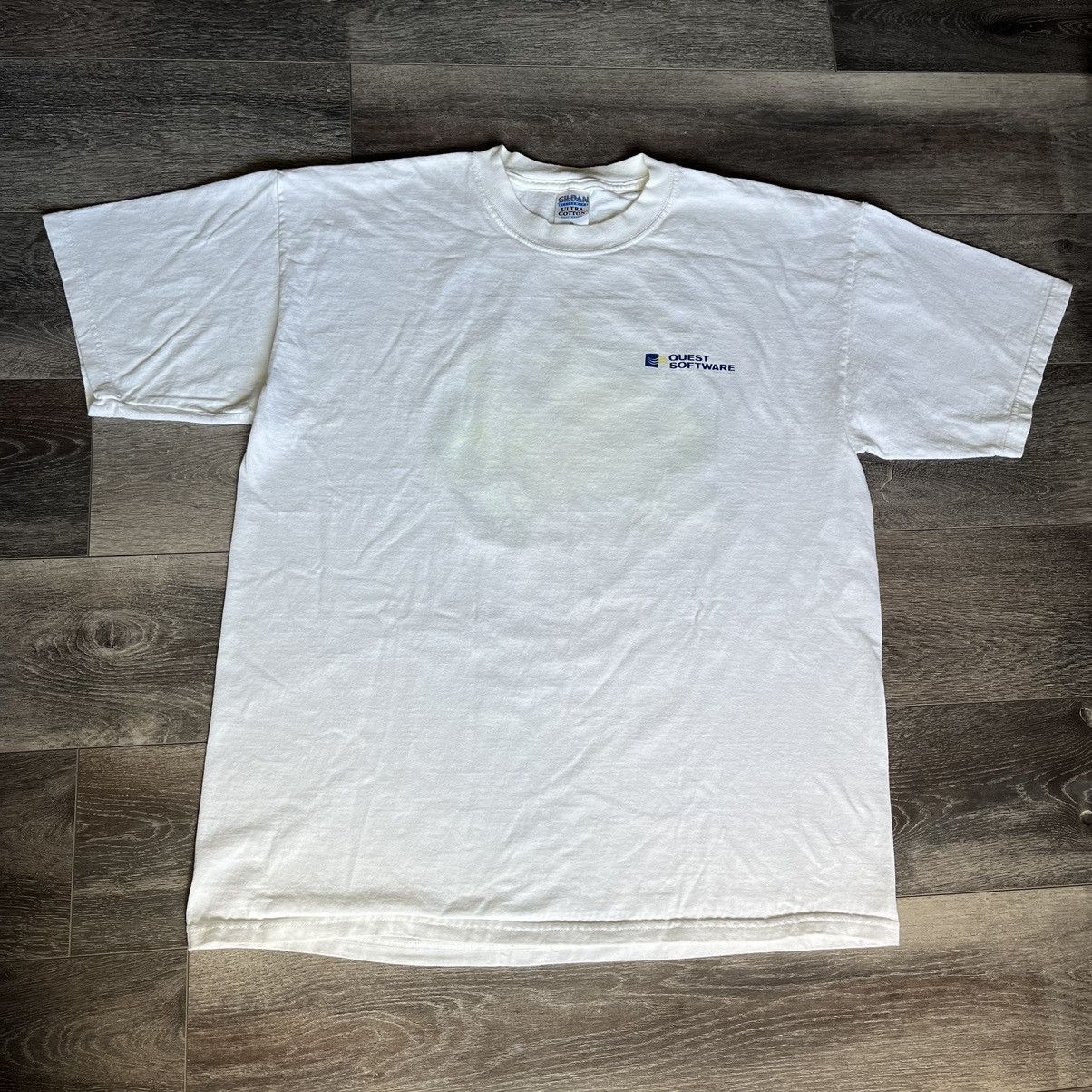 Microsoft Vintage 2000s Toad Dev Team Quest Software Computer Logo Tee Size US XL / EU 56 / 4 - 4 Thumbnail