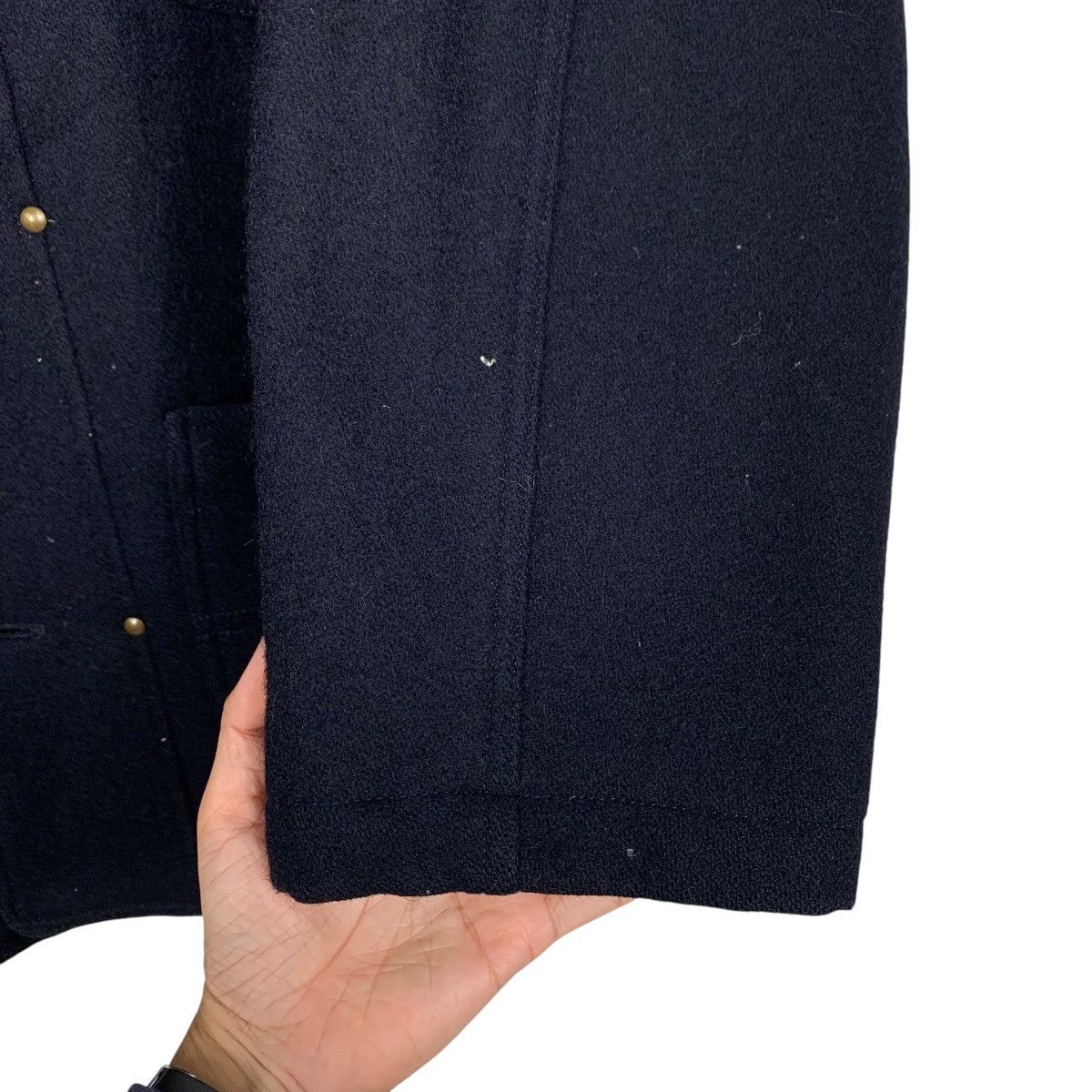 Vintage 90's Classic Wool Coat Tartan Lined City Casual #2776-C125 Size US M / EU 48-50 / 2 - 8 Thumbnail