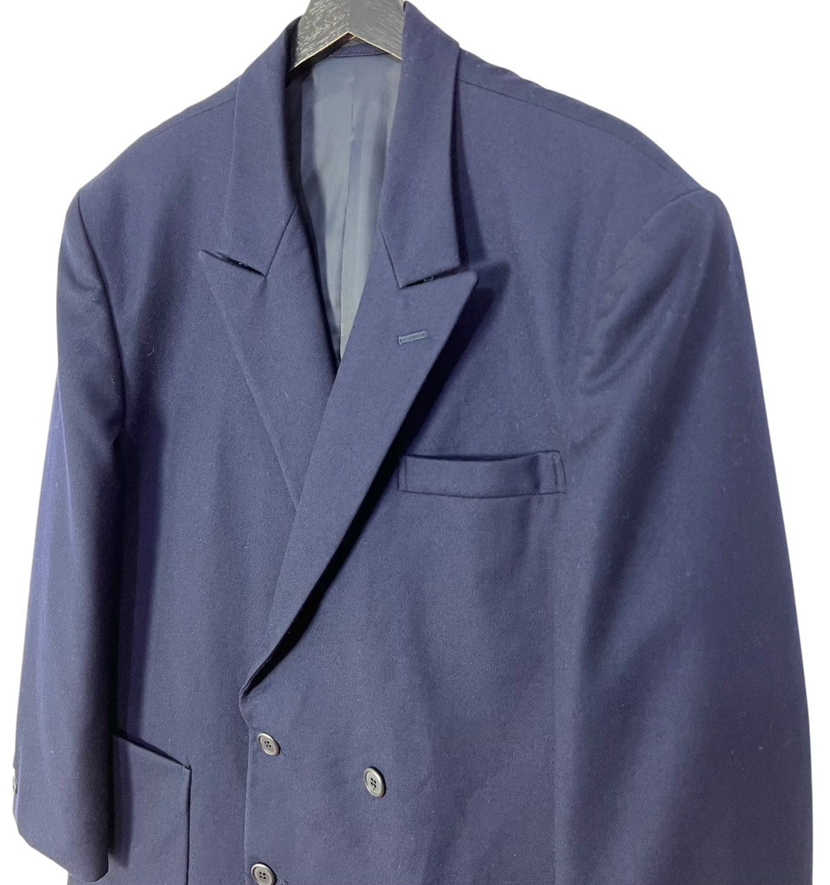 Designer × Yohji Yamamoto Yohji Yamamoto Railway Blazer Jacket Size US L / EU 52-54 / 3 - 2 Thumbnail
