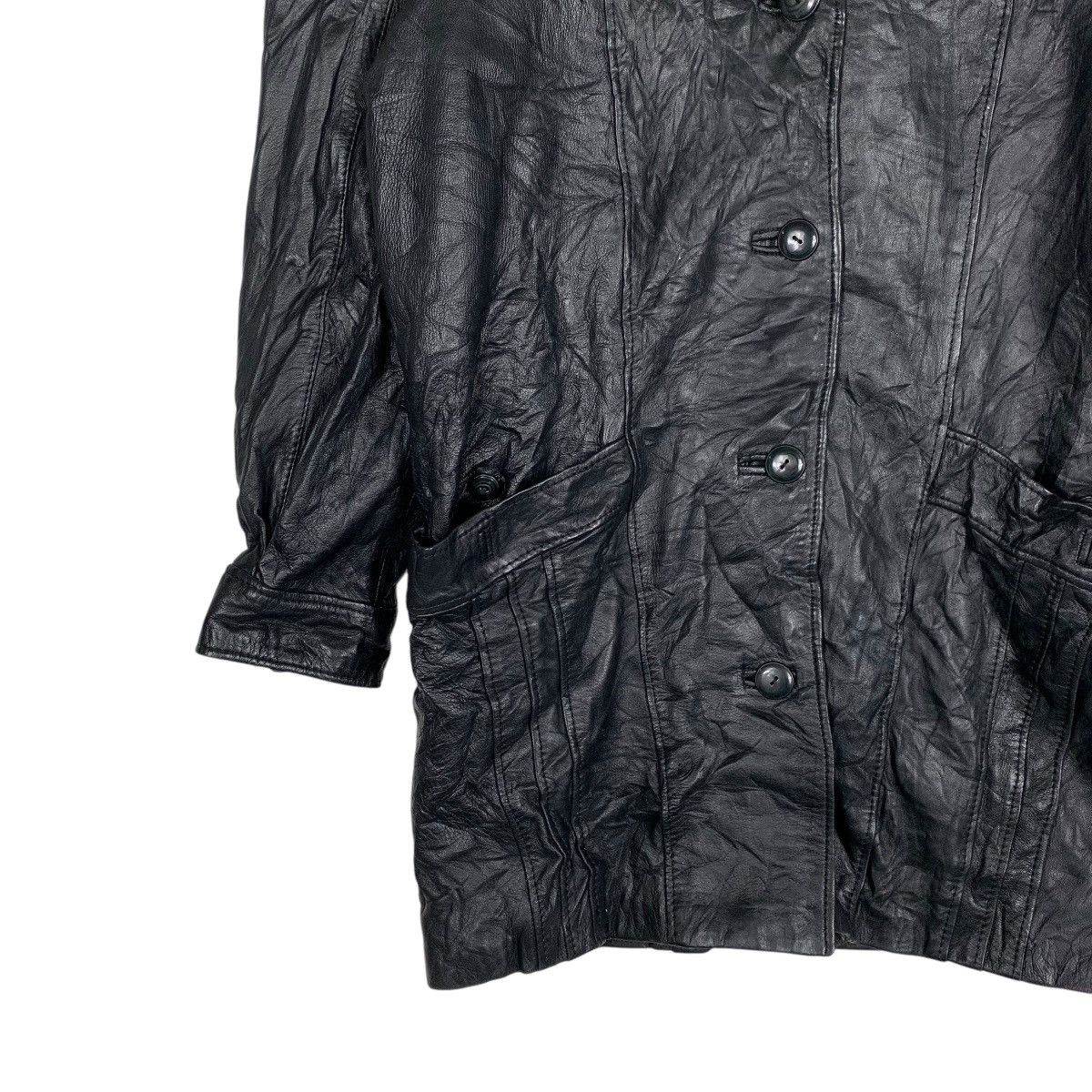 Japanese Brand Espana Craffman Leather Jacket Size M / US 6-8 / IT 42-44 - 3 Thumbnail