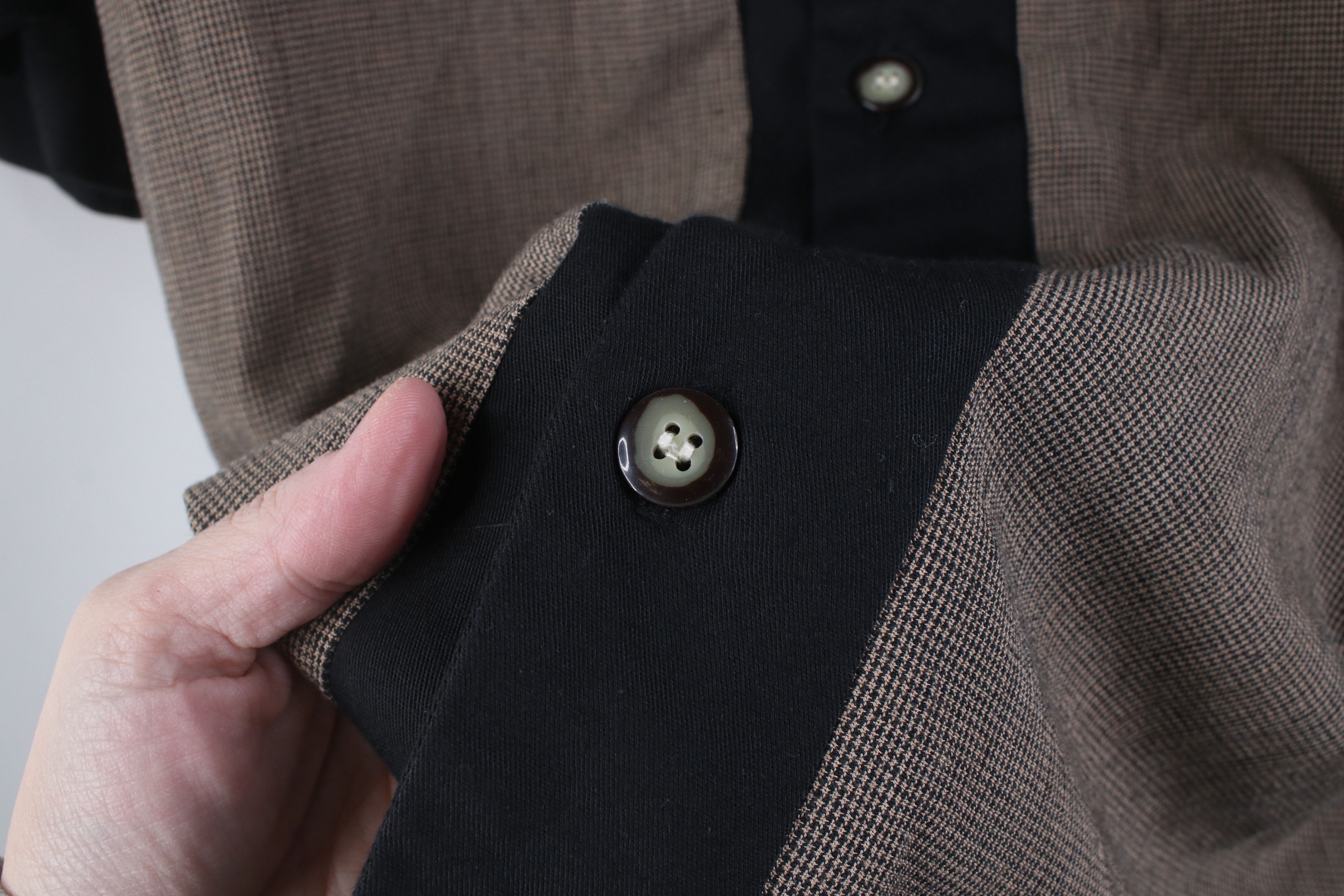 Vintage Vintage 90s Rockabilly Blend Houndstooth Button Shirt USA Size US L / EU 52-54 / 3 - 5 Thumbnail