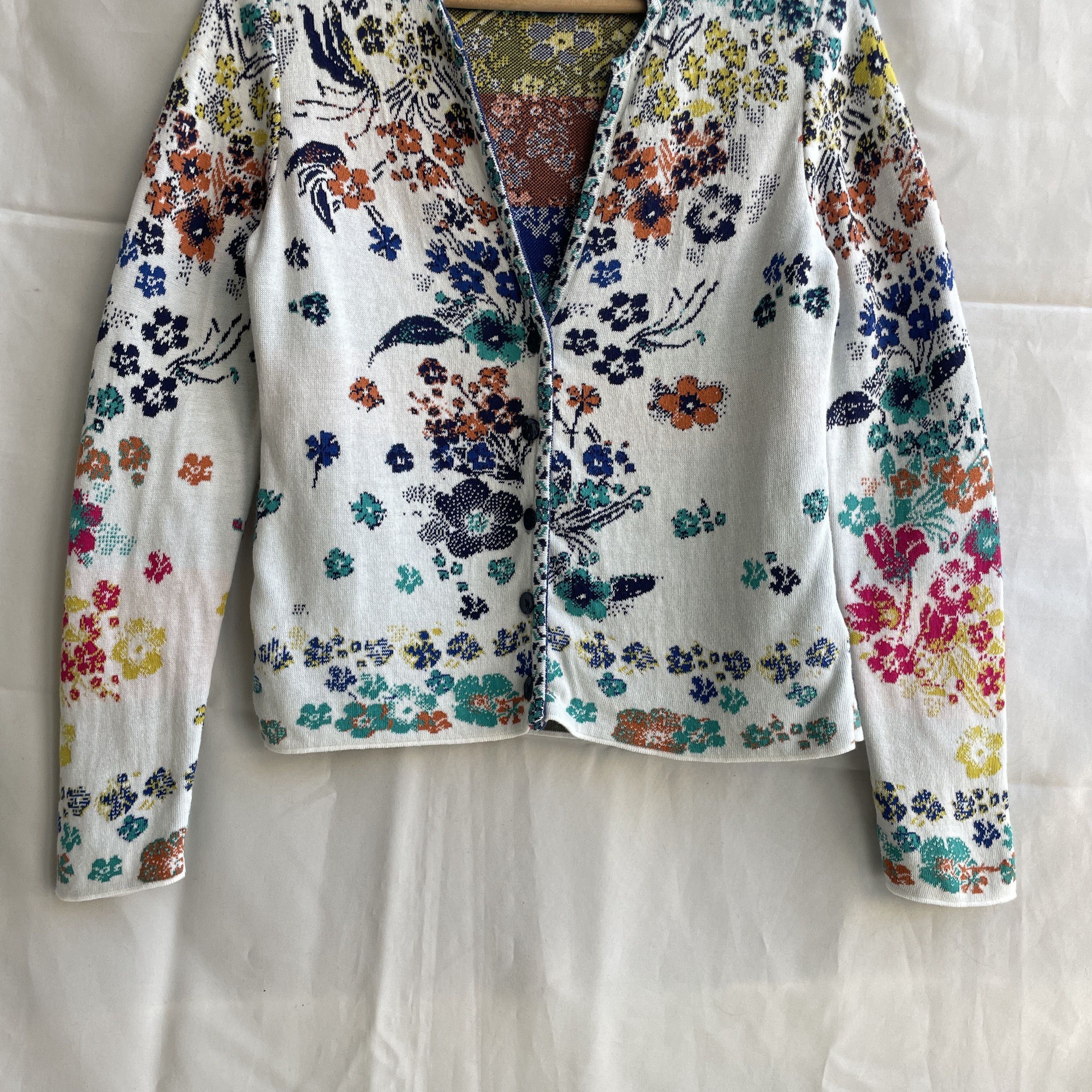 Other IVKO Floral Cotton Cardigan Size S Size S / US 4 / IT 40 - 5 Thumbnail