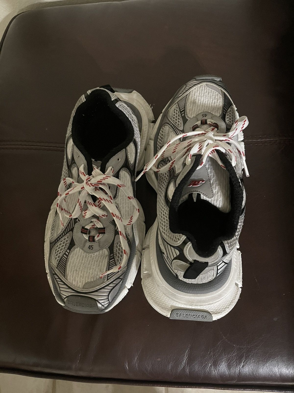 Balenciaga MEN'S 3XL SNEAKER IN GREY Size US 12 / EU 45 - 4 Thumbnail