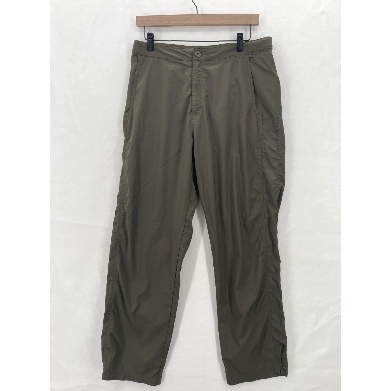 Royal Robbins VINTAGE Royal Robbins Pants Womens 10 Olive Green Nylon Stretch Hiking Travel Quick Dry Size 32" / US 10 / IT 46 - 2 Thumbnail