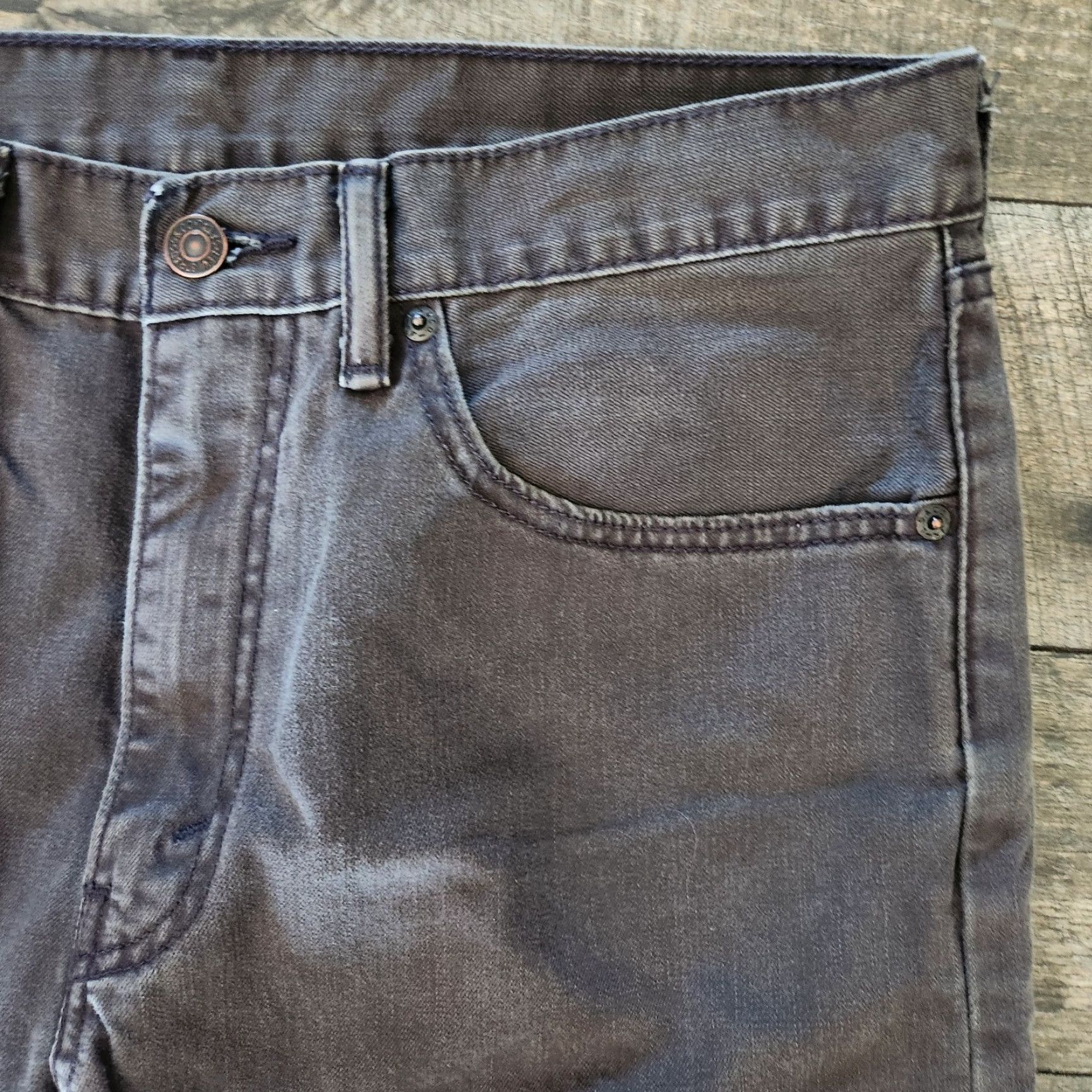 Levi's Levi's 505 Jeans Men 34X32 Regular Straight Denim Gray Tab Size US 34 / EU 50 - 4 Thumbnail