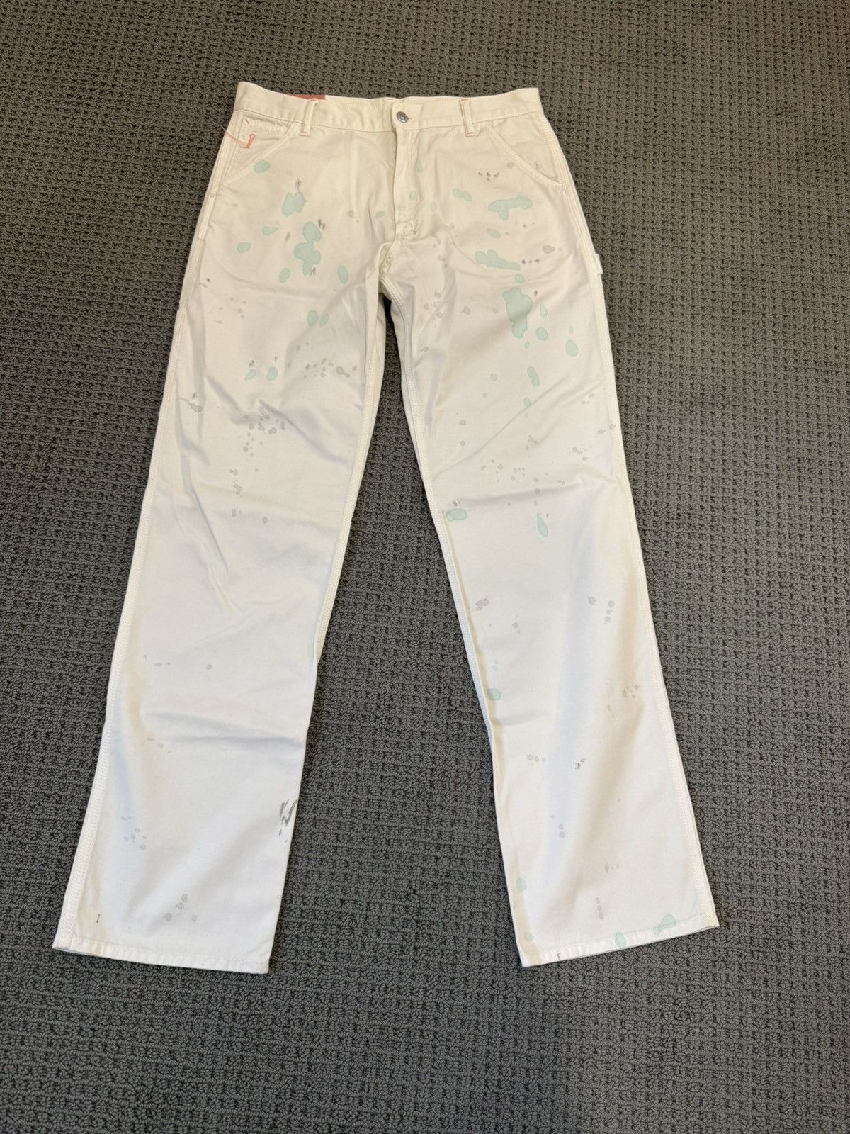 Acne Studios Brand New paint splatter Carpenter pants Size US 32 / EU 48 - 1 Thumbnail
