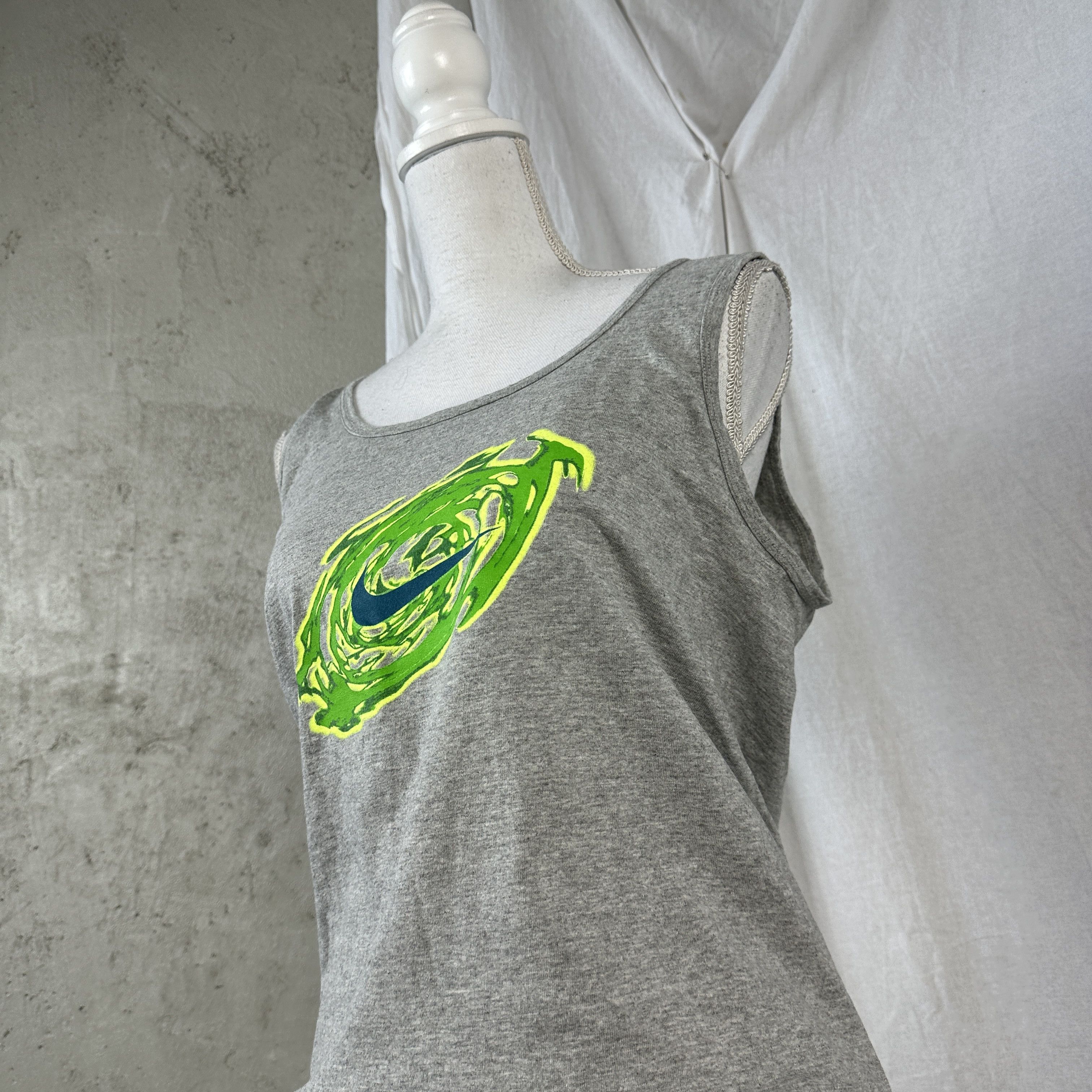 Nike × Vintage Vintage Sportswear Streetwear Baseball Nike 90s TankTop Size US M / EU 48-50 / 2 - 2 Thumbnail