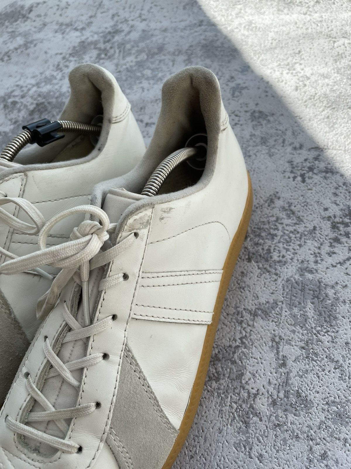 Japanese Brand × Vintage Vintage BW Sport GATs Army Y2K Leather Shoes Size US 5.5 / EU 38 - 4 Thumbnail