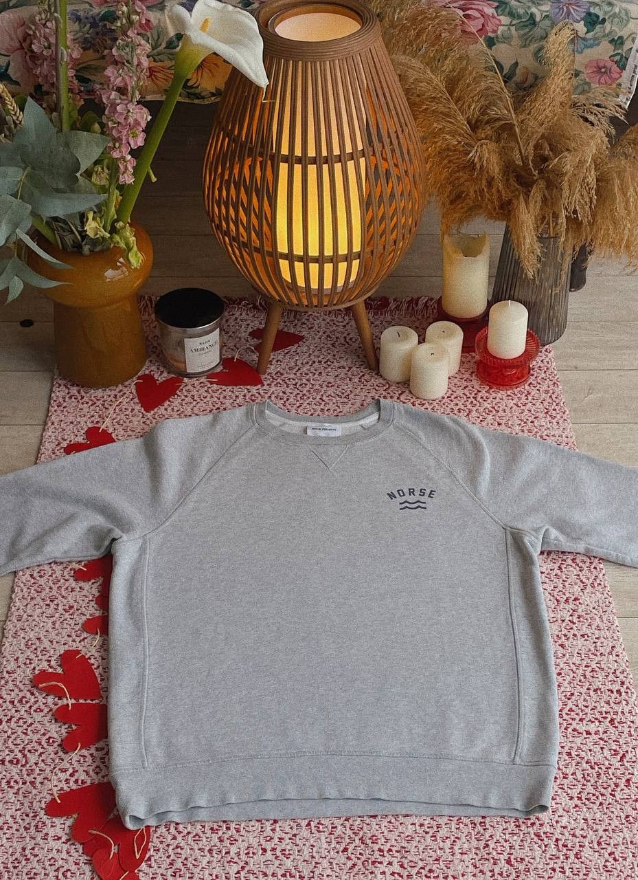 Norse Projects Norse Projects Grey Heavyweight Sweatshirt Size US L / EU 52-54 / 3 - 5 Thumbnail