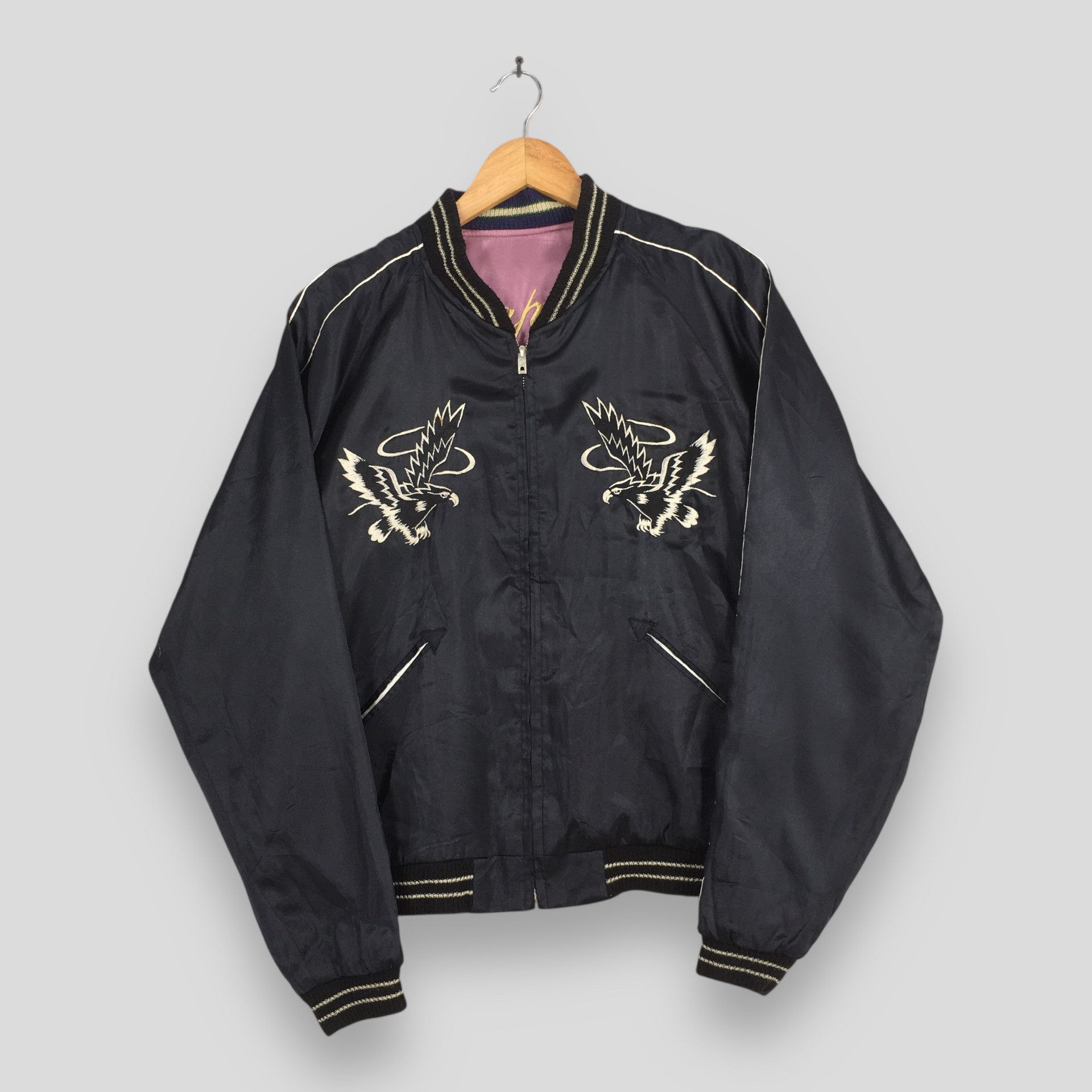 Japanese Brand Vintage Sukajan Phoenix Tailor Toyo Reversible Jacket L Size US L / EU 52-54 / 3 - 7 Thumbnail