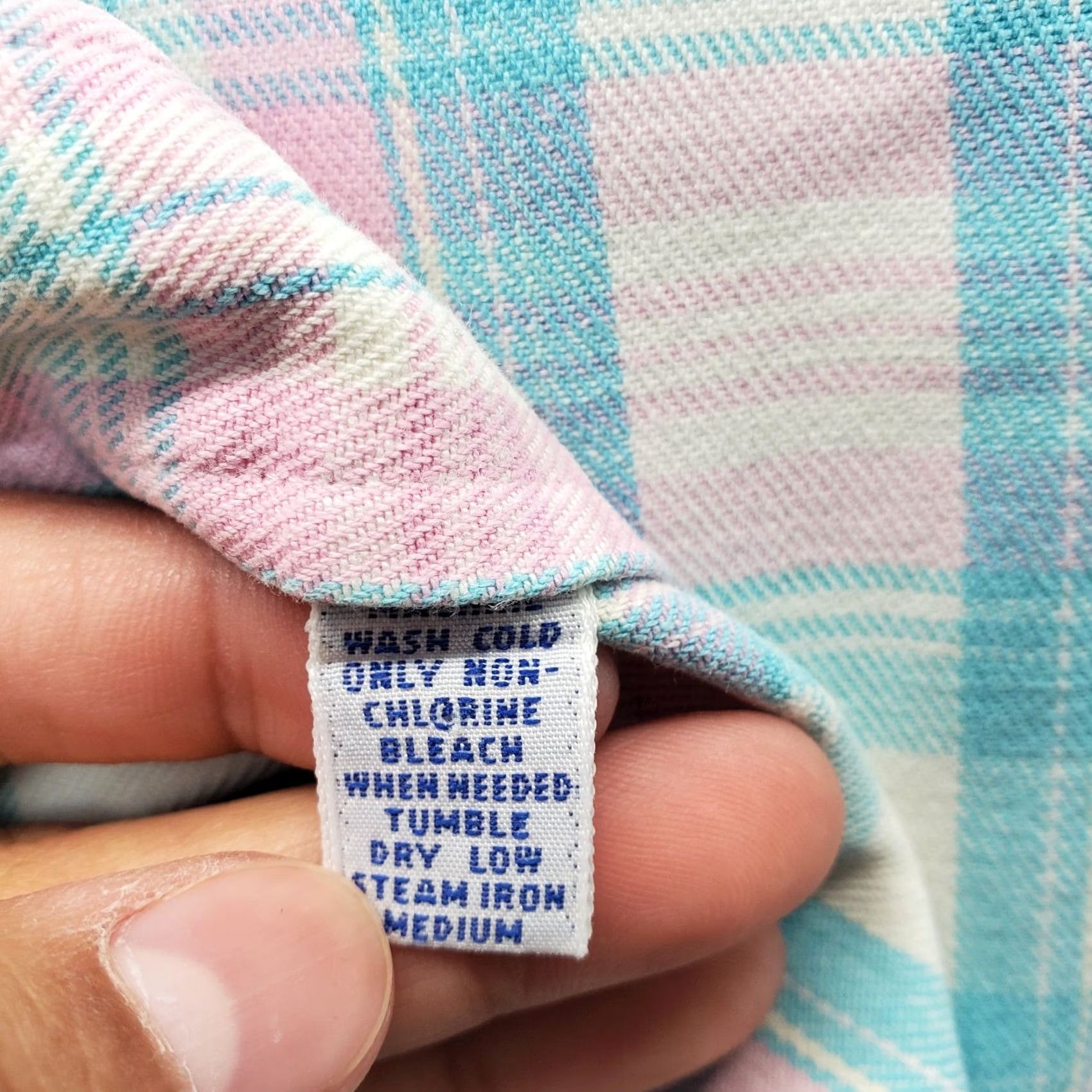 Ralph Lauren Vintage Ralph Lauren Shirt Mens L Multi Plaid Oxford Pony Logo Button-Down Size US L / EU 52-54 / 3 - 7 Thumbnail
