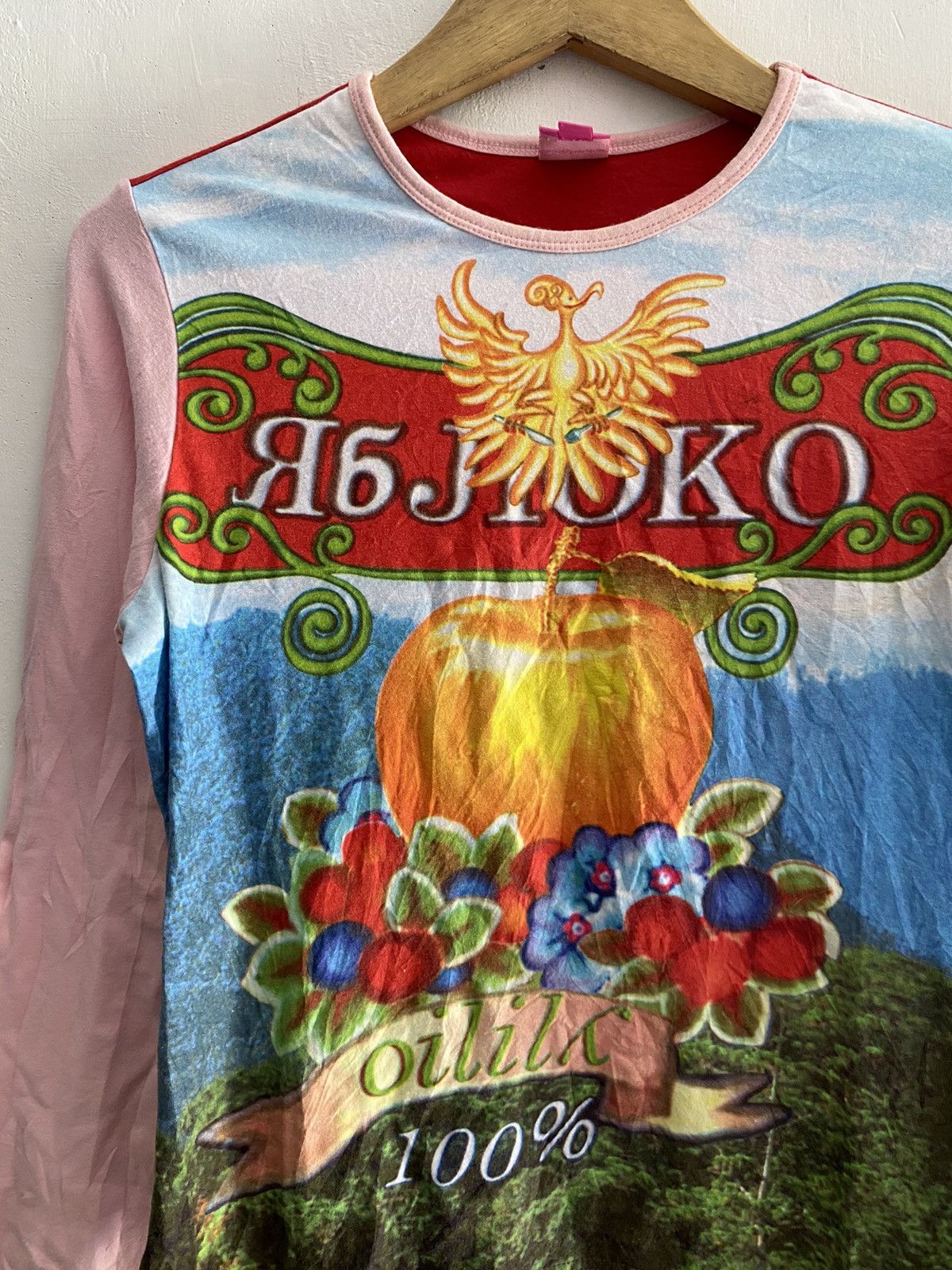 If Six Was Nine × Japanese Brand × Le Grande Bleu (L.G.B.) Vintage oilily fruits print jpg longsleeve Size US L / EU 52-54 / 3 - 2 Thumbnail
