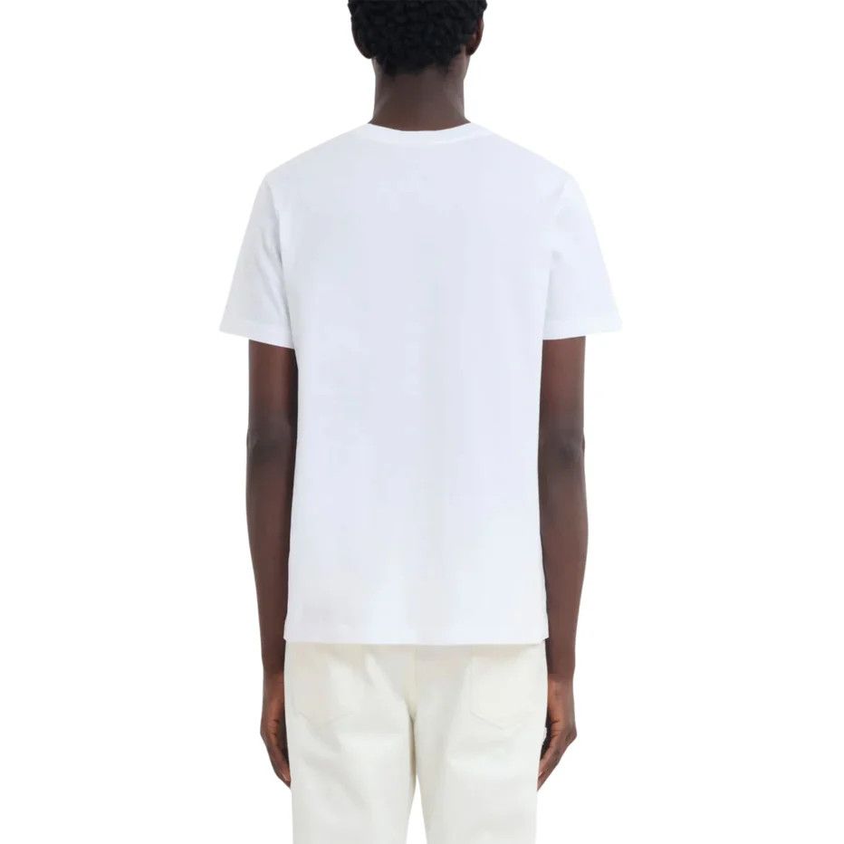 Marni o1f1d3z0525 Logo T-Shirt in White Size US L / EU 52-54 / 3 - 2 Thumbnail