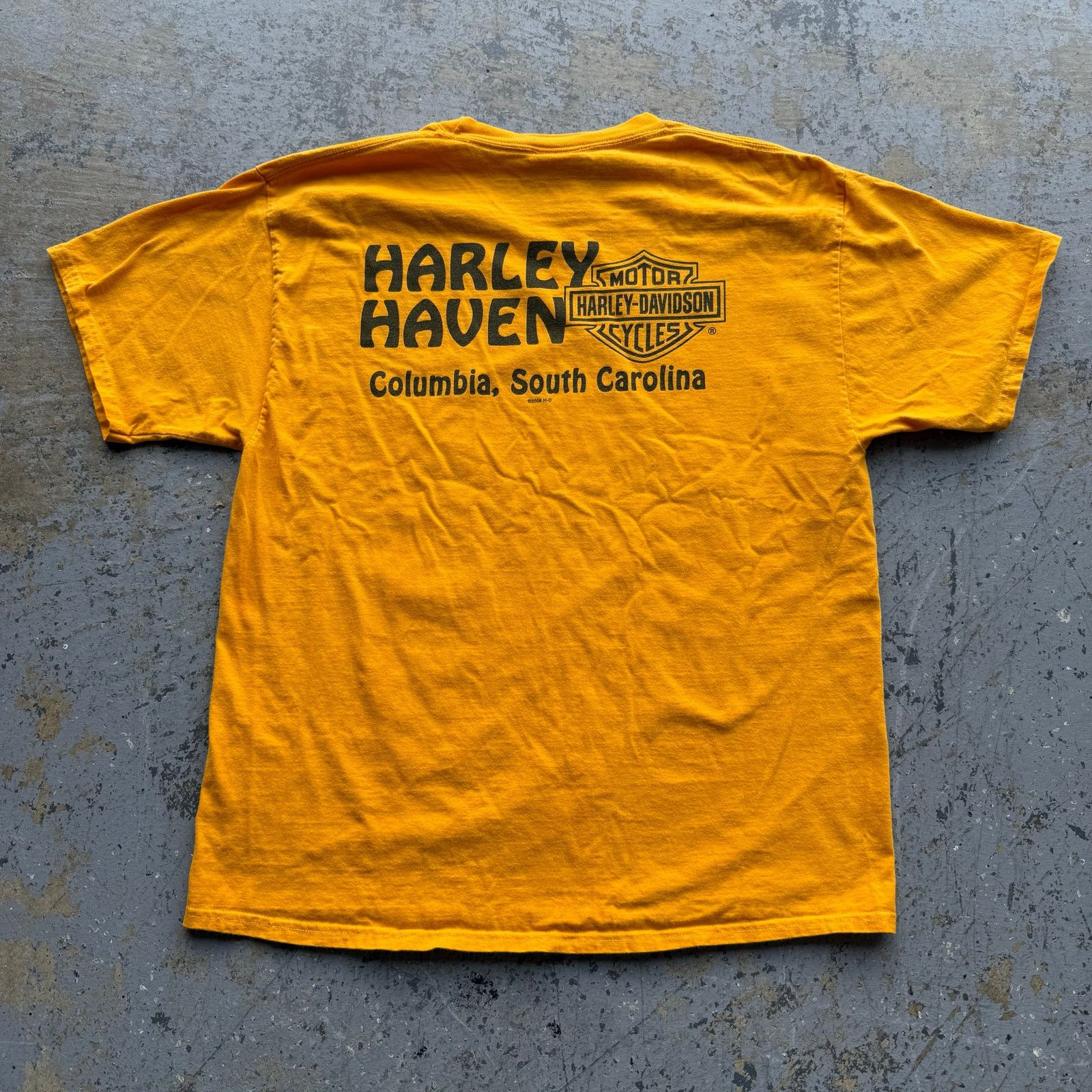 Harley Davidson Y2K Harley Davidson Halloween Jack O Lantern Tee L Size US L / EU 52-54 / 3 - 5 Thumbnail
