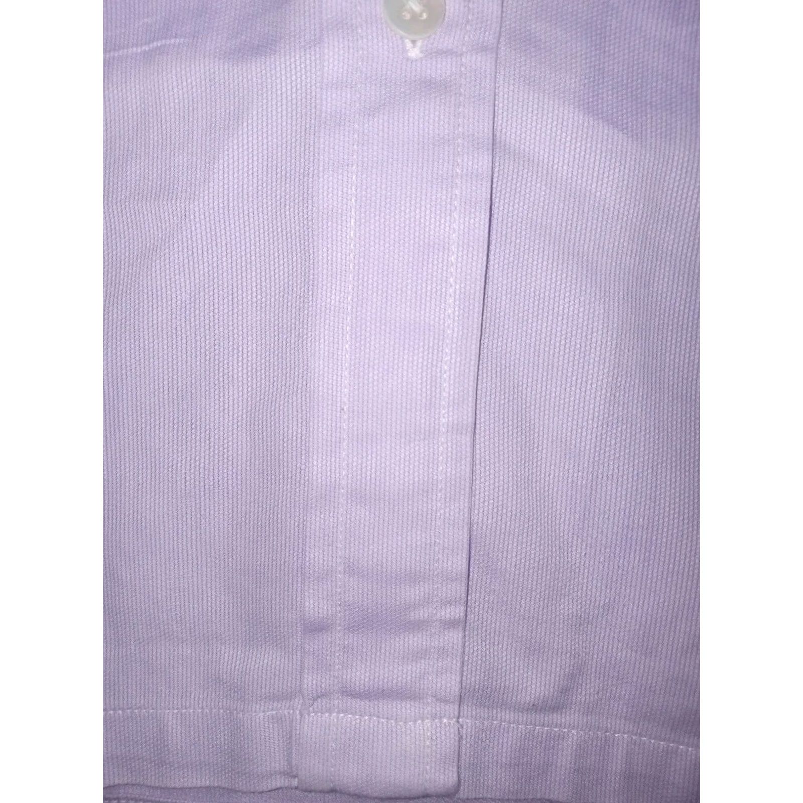 Vintage Essenza Purple Button-Up Shirt Womens L Blue Button-Up Shirt Womens L Blue Essenza Size L / US 10 / IT 46 - 4 Thumbnail