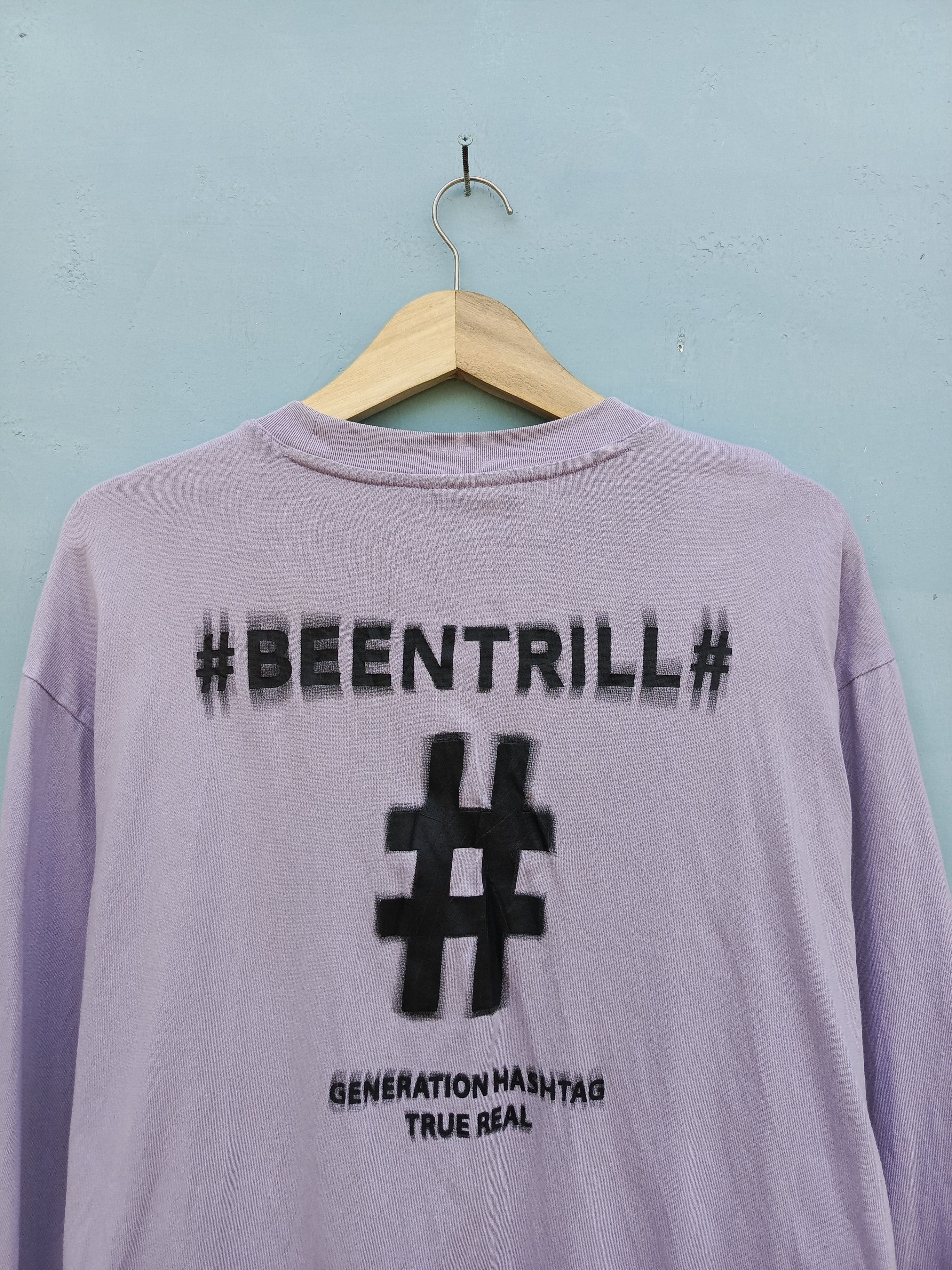 Other BEENTRILL Generation Hashtag L/S Tee – Lavender, #BEENTRILL# Size US L / EU 52-54 / 3 - 8 Thumbnail