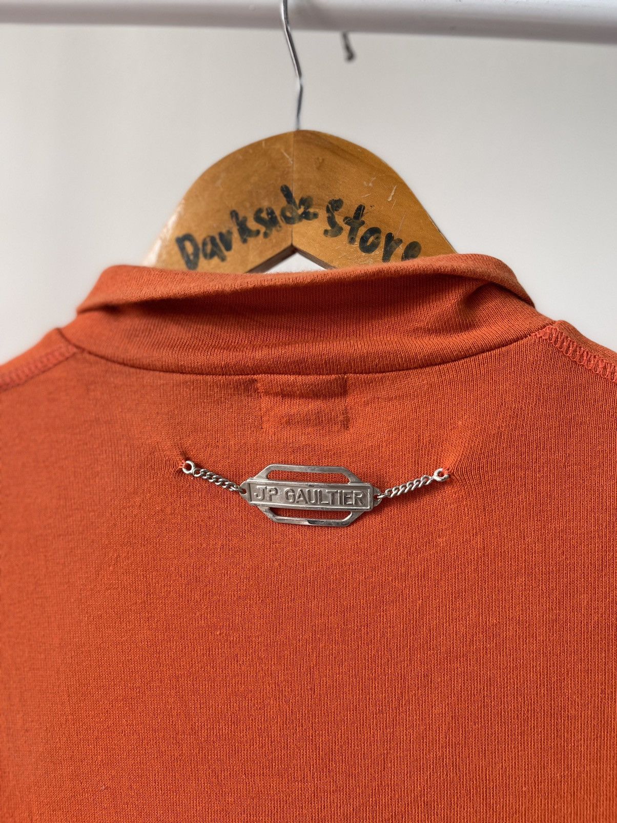 Jean Paul Gaultier 90s Jean Paul Gaultier Homme Chain Half Zipper Size US M / EU 48-50 / 2 - 1 Thumbnail