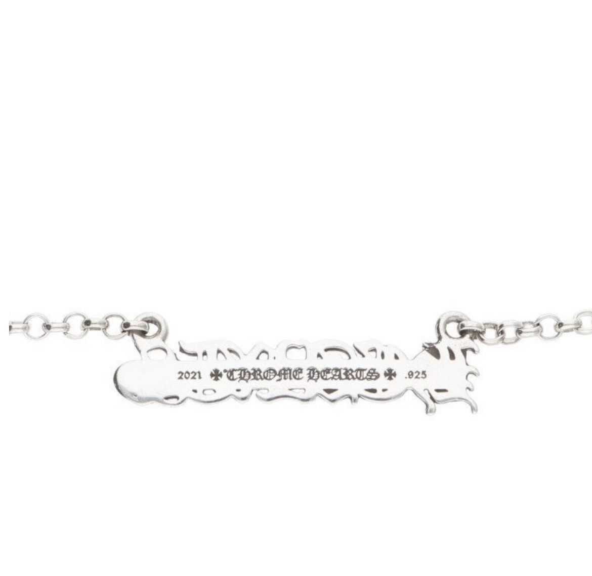 Chrome Hearts Chrome hearts letter hearts neckchain necklace Size ONE SIZE - 3 Thumbnail