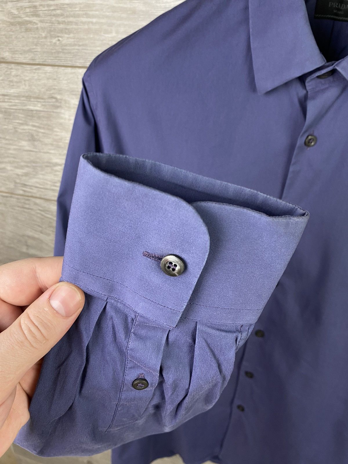 Prada Prada Milano Long Sleeve Button Down Shirt Size US L / EU 52-54 / 3 - 22 Thumbnail