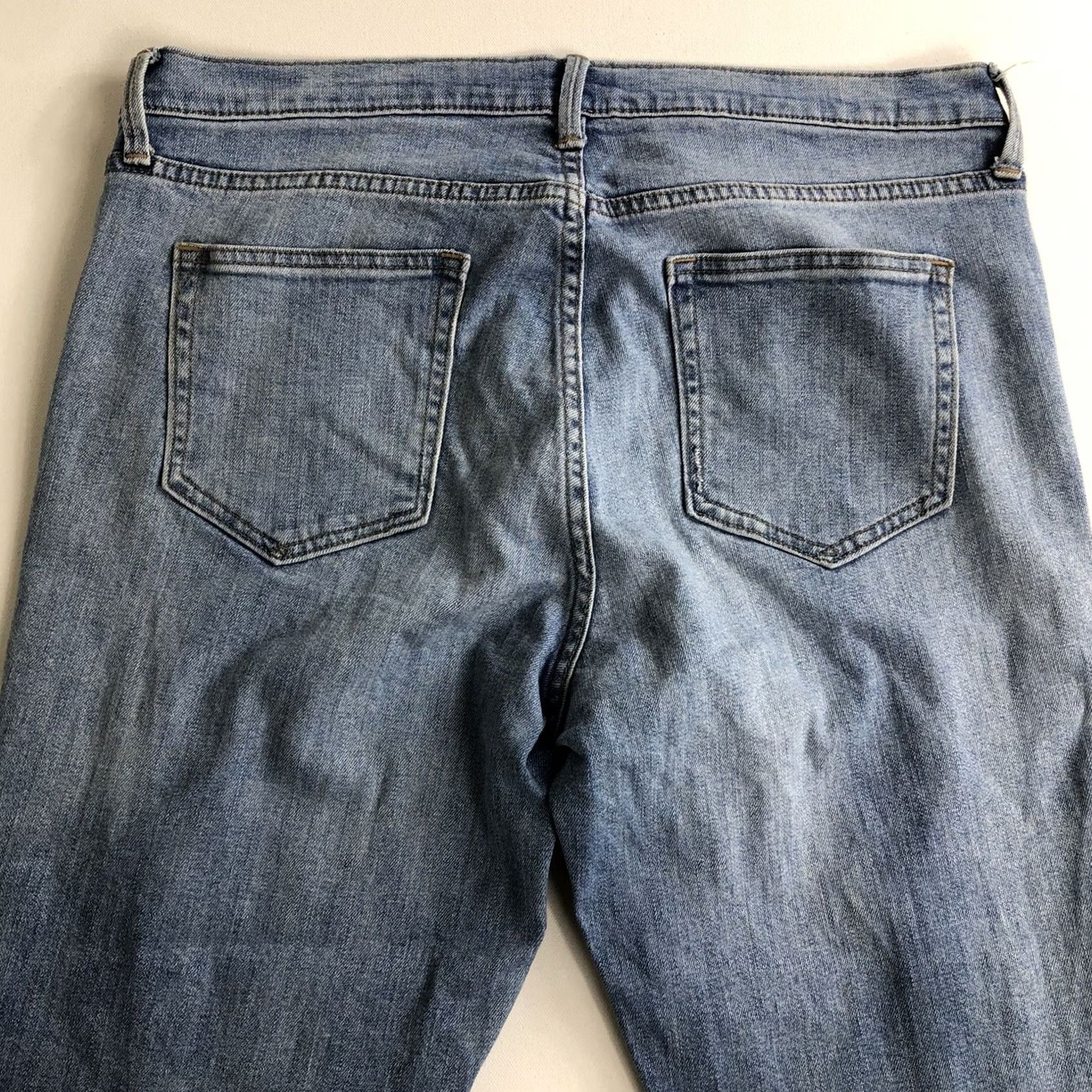 Gap GAP Womens Denim True Skinny Stretch Blue Jeans 32x27 N97 Slim Regular Belt Loops Classic 5-Pocket Jeans Women Blue N97 Size 24" / US 00 / IT 34 - 4 Thumbnail