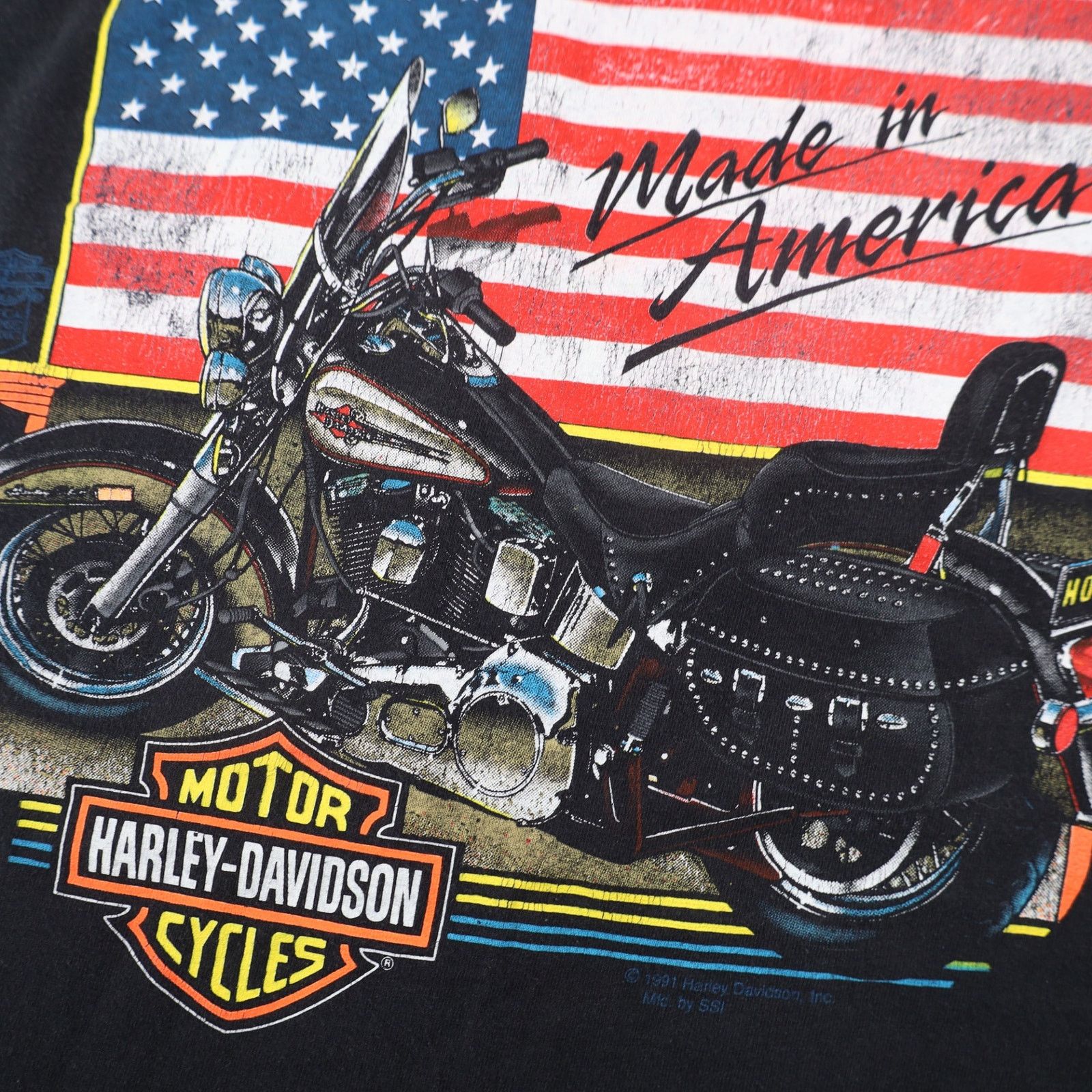 Harley Davidson × Vintage VTG Harley Davidson Heritage Softail Graphic Tank Top Size US L / EU 52-54 / 3 - 4 Thumbnail