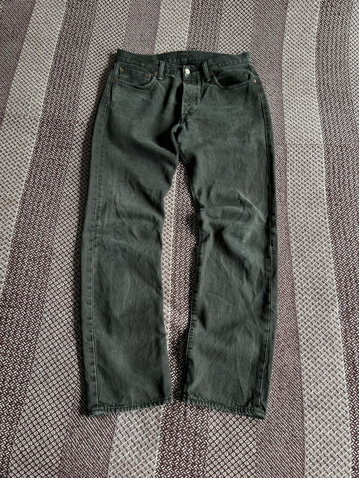 Levi's Levis 501 Distressed Thrashed Jeans Streetwear Style Size 32 Size US 32 / EU 48 - 7 Thumbnail