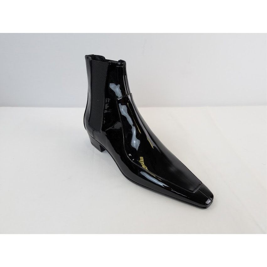 Saint Laurent Paris o1rshd1 Leather Paolo 30 Chelsea Boots in Nero Size US 9 / EU 42 - 5 Thumbnail