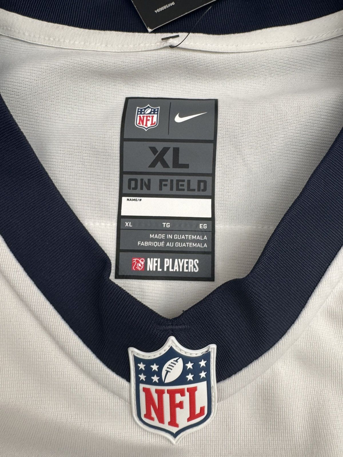 Nike Denver Broncos Russell Wilson #3 NFL Away Jersey MSRP $130 Size US XL / EU 56 / 4 - 5 Thumbnail