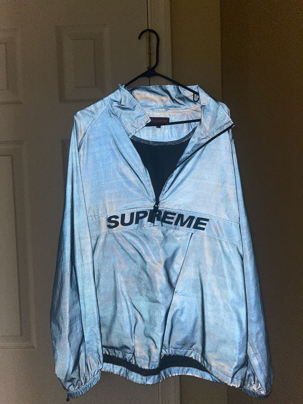 Supreme 3m Reflective Jacket Grailed