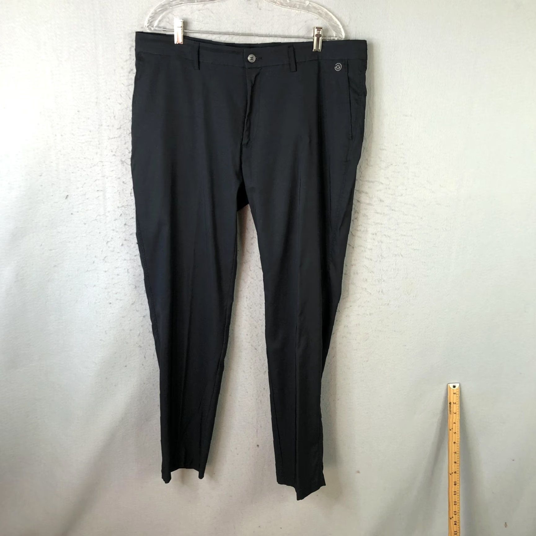 Galvin Green Galvin Green Ventil8 Pants Mens 38x32 Black Golf Khakis Stretch Performance Size US 38 / EU 54 - 2 Thumbnail