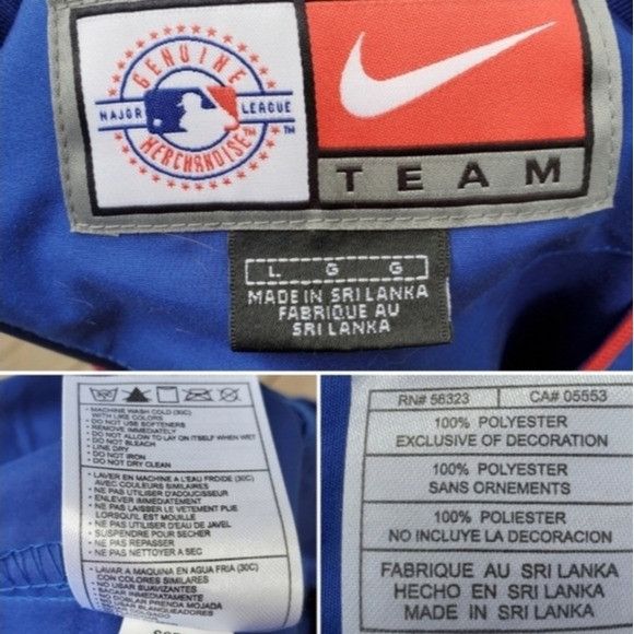 MLB × Nike × Vintage Vintage 90s y2k Nike Center Swoosh Philadelphia Phillies Size US L / EU 52-54 / 3 - 3 Thumbnail