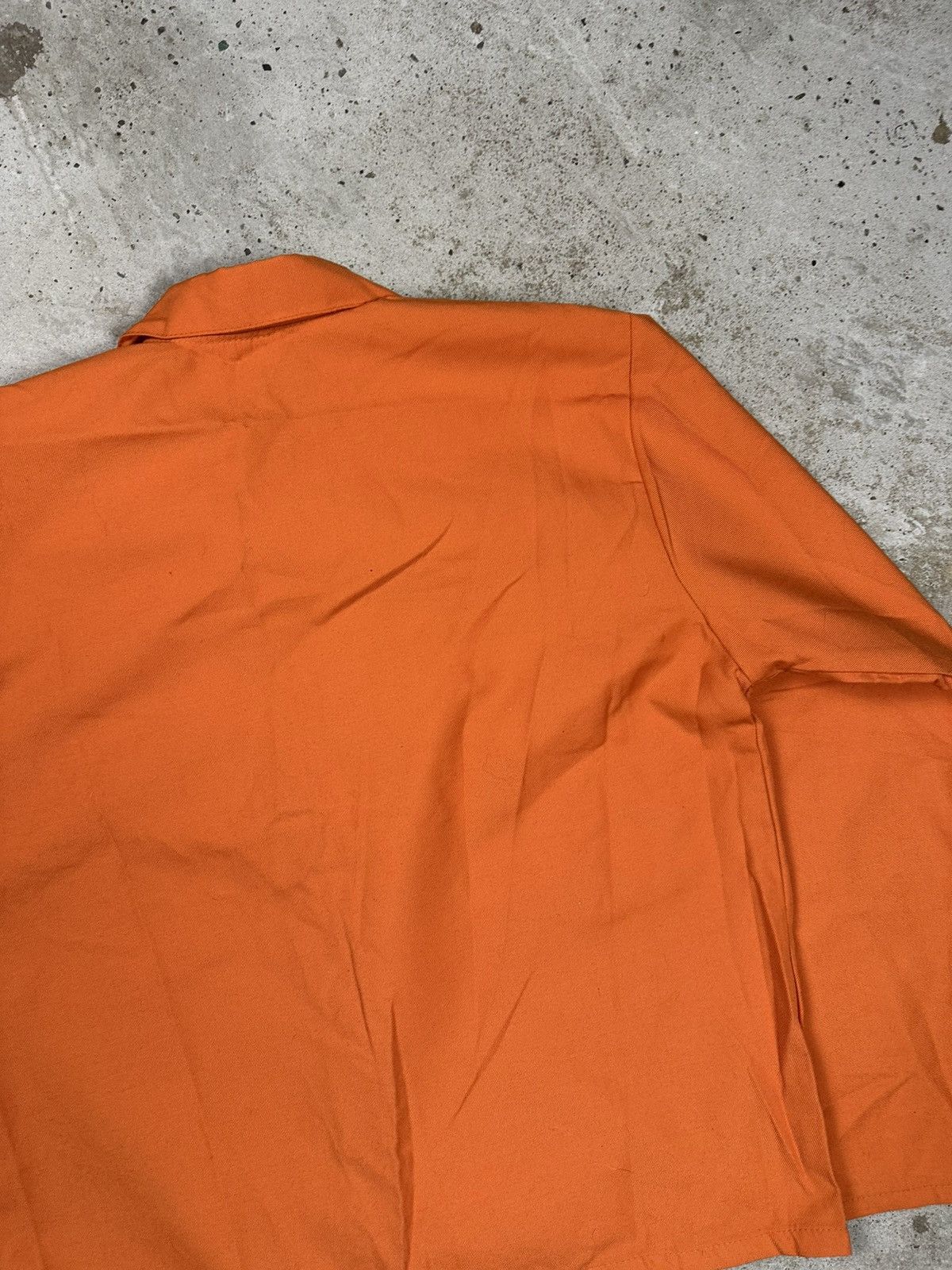 Le Laboureur Vintage Y2K Orange Workwear Jacket Utility Big Pockets Boxy Size US L / EU 52-54 / 3 - 12 Thumbnail