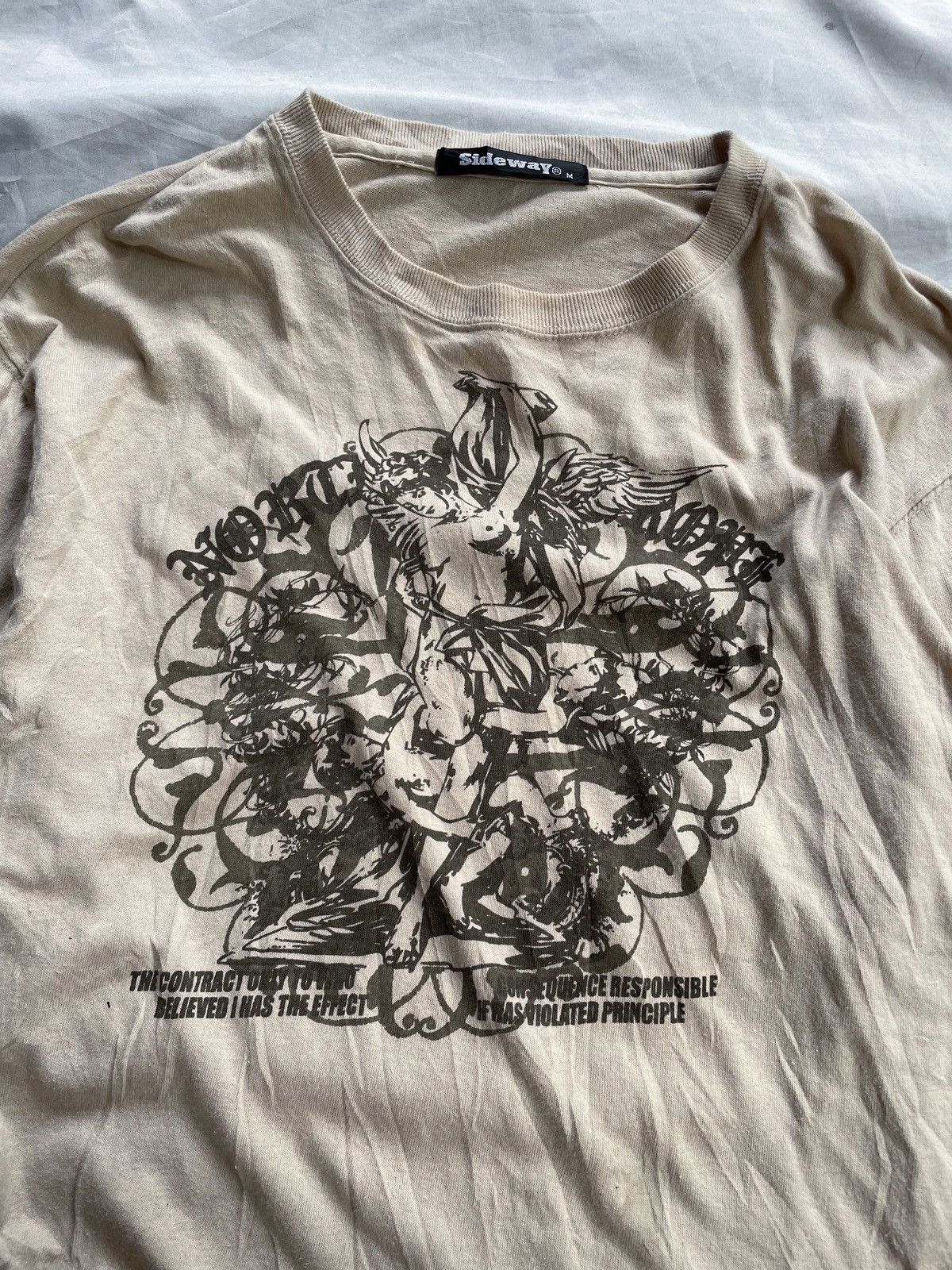 Japanese Brand SIDEWAY GOTHIC GRAPHIC LONG SLEEVE Size US L / EU 52-54 / 3 - 2 Thumbnail