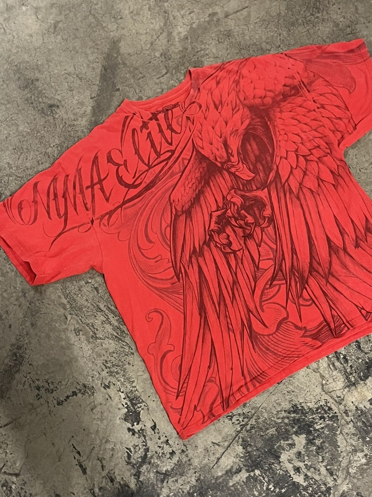 Vintage Y2K grunge mma elite aop tee Size US XXL / EU 58 / 5 - 1 Thumbnail
