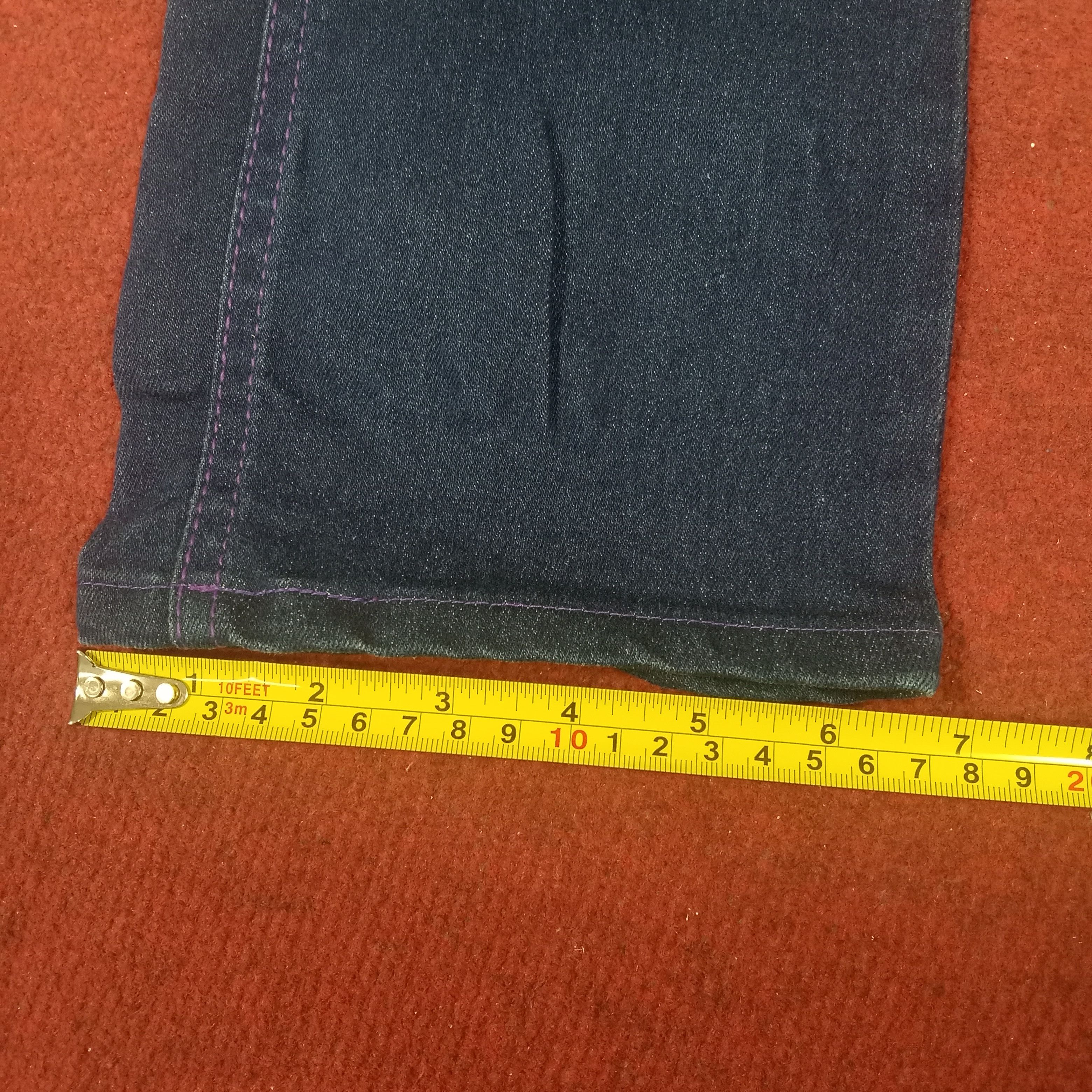 Designer × Vivienne Westwood Vivienne Westwood Designer Punk Logo Design Pocket Jeans Size 31" - 11 Thumbnail