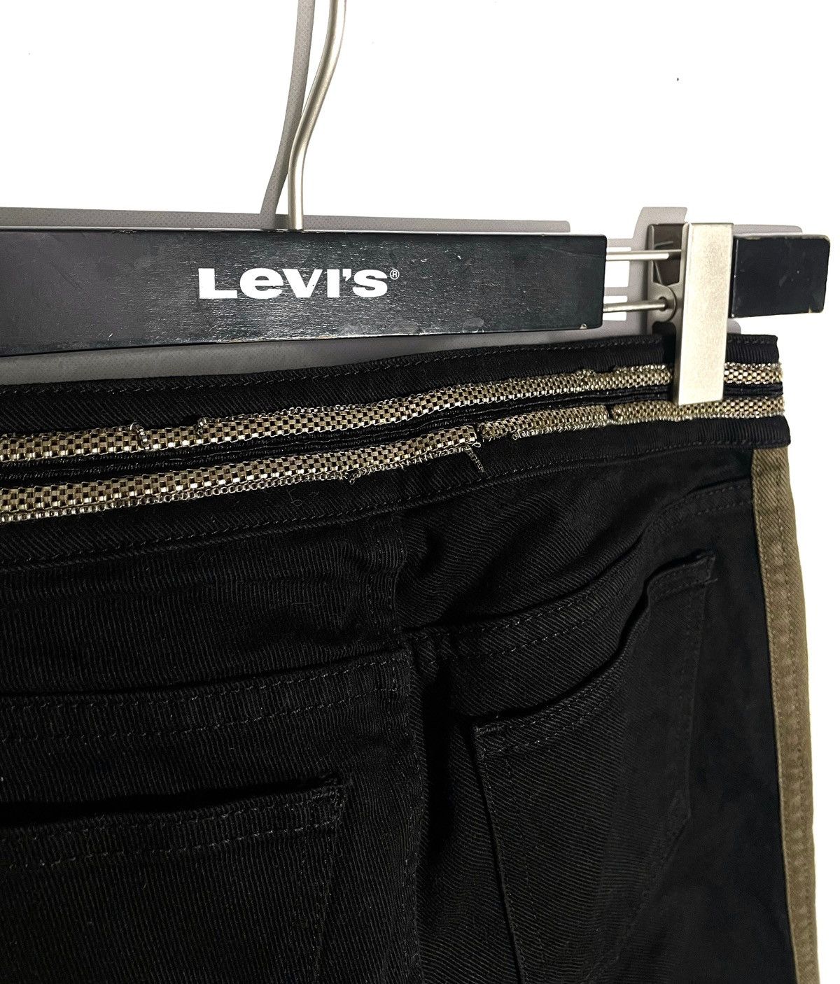 Gucci Gucci Women Black Slim Jeans Gold Fitting LAMPO Size 38 Size 26" / US 2 / IT 38 - 6 Thumbnail