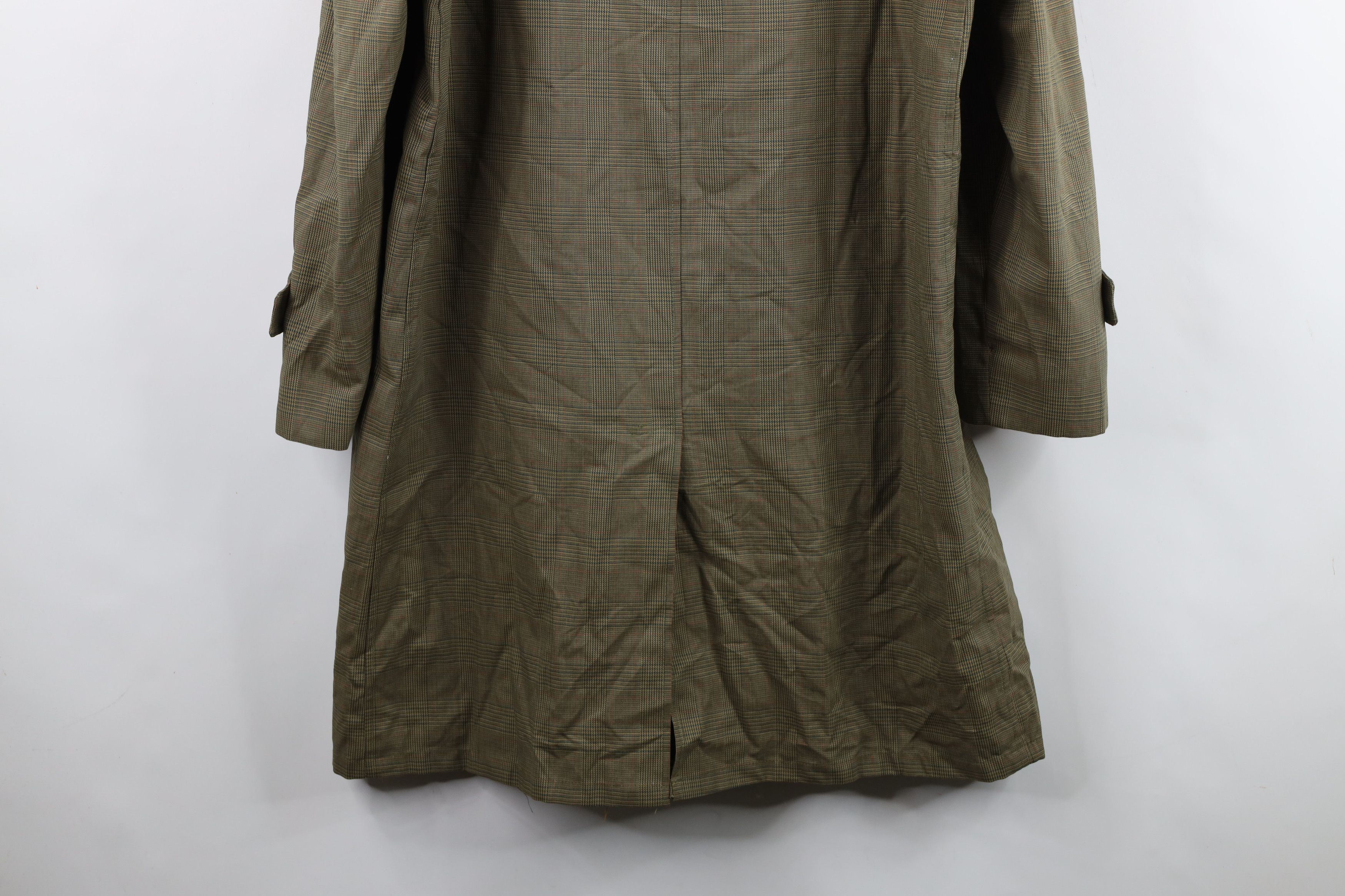 Vintage Vintage 50s 60s Streetwear Houndstooth Paid Trench Coat USA Size US L / EU 52-54 / 3 - 14 Thumbnail