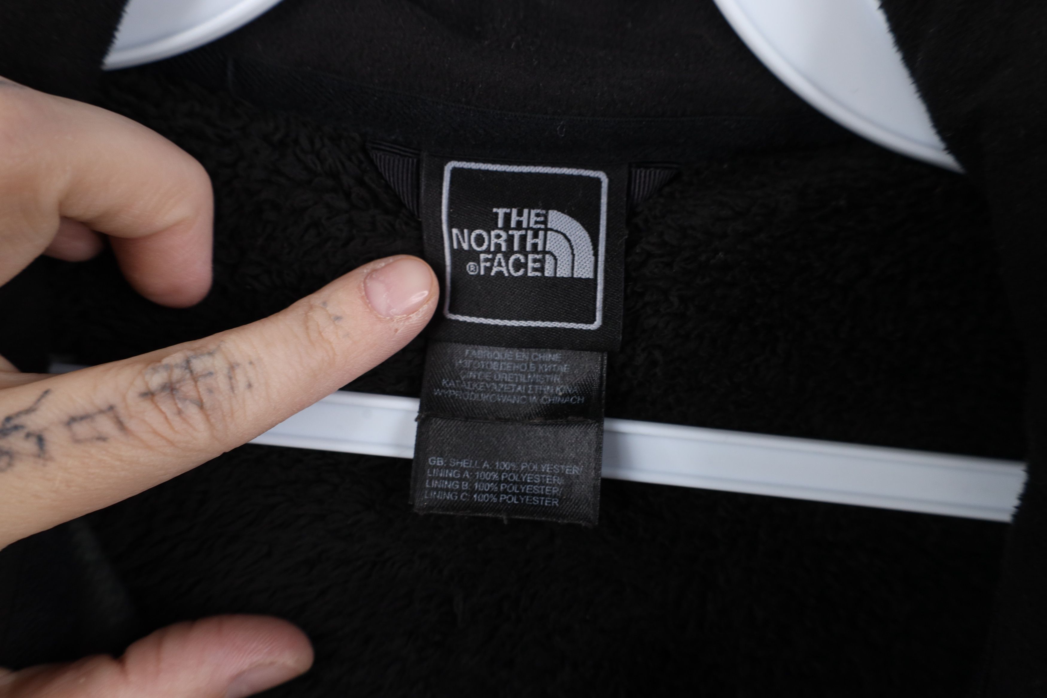 The North Face The North Face Spell Out Deep Pile Fleece Shag Jacket Black Size M / US 6-8 / IT 42-44 - 9 Thumbnail