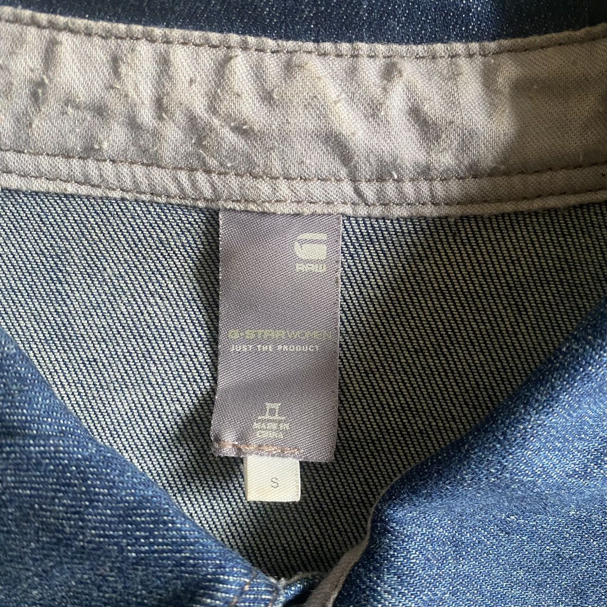 G-Star Denim Indigo Shirt Gstar Raw SlimFit Size US S / EU 44-46 / 1 - 7 Thumbnail
