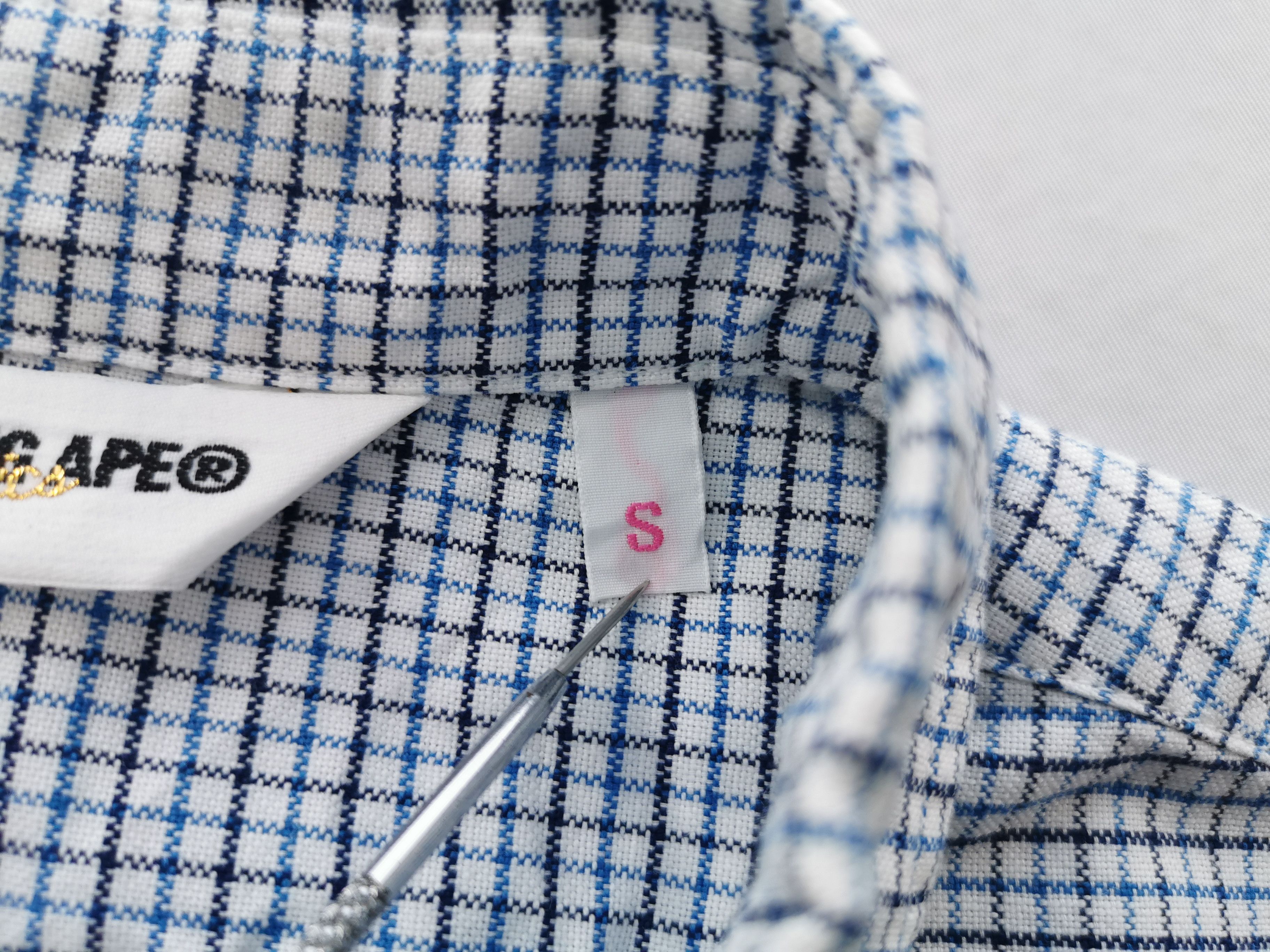 Bape Vintage BAPE Button Shirt Made In Japan Size S Size US S / EU 44-46 / 1 - 6 Thumbnail