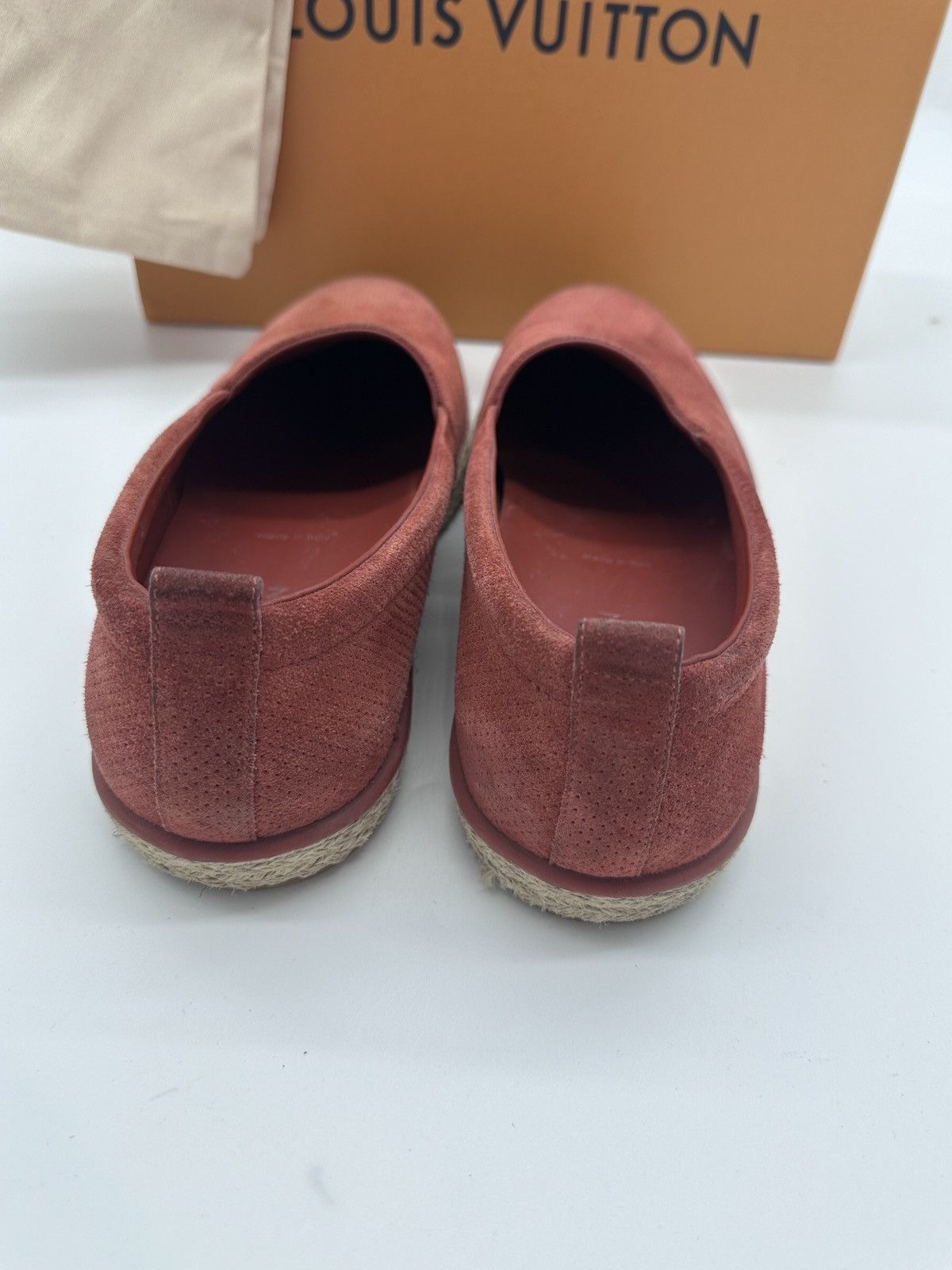 Louis Vuitton Louis Vuitton Espadrille Men’s Orange Size 10 LV 11 US Size US 11 / EU 44 - 5 Thumbnail