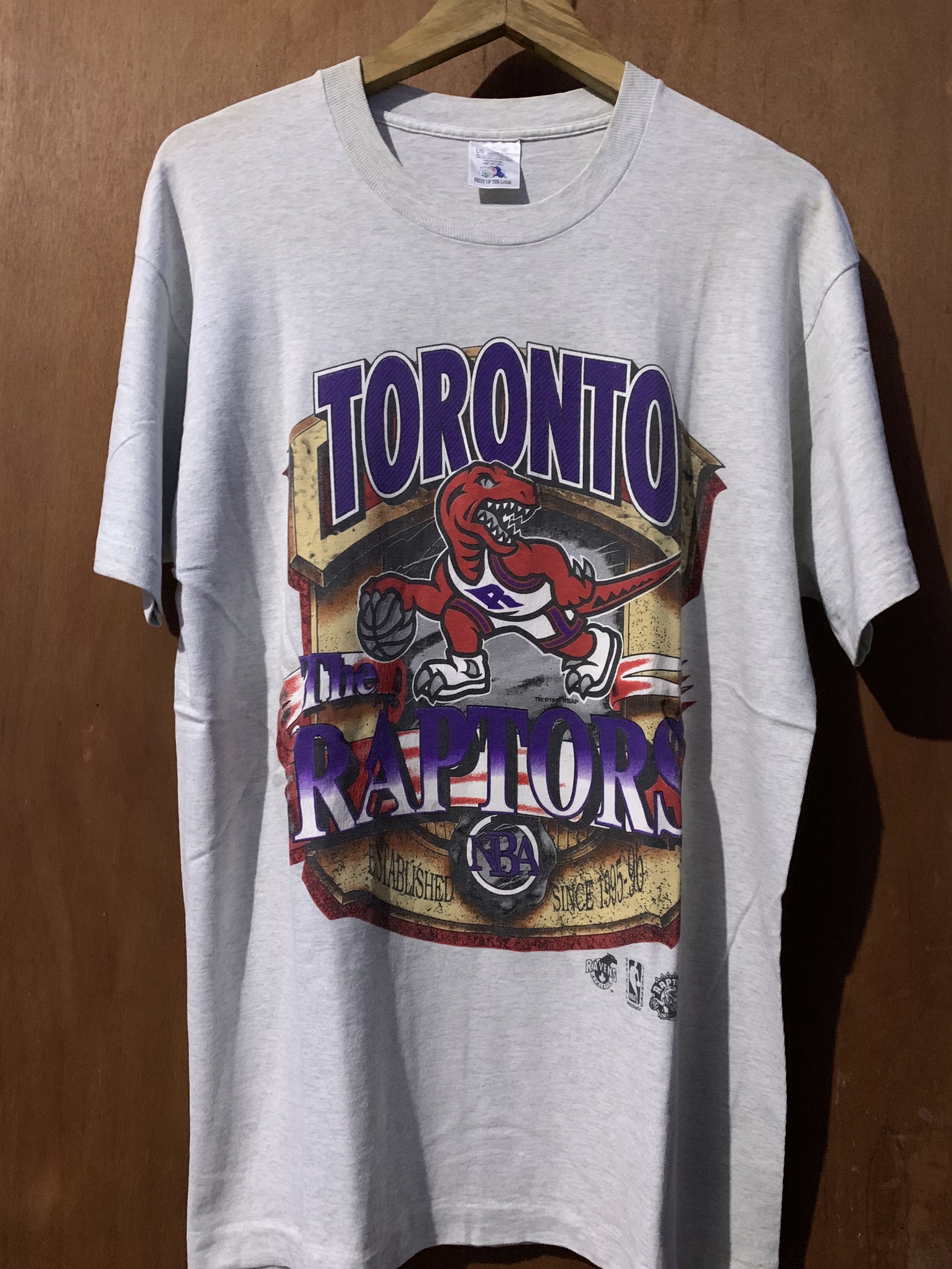 Fruit Of The Loom NBA Toronto Raptors 1994 Fruit Of The Loom Size US XL / EU 56 / 4 - 1 Thumbnail